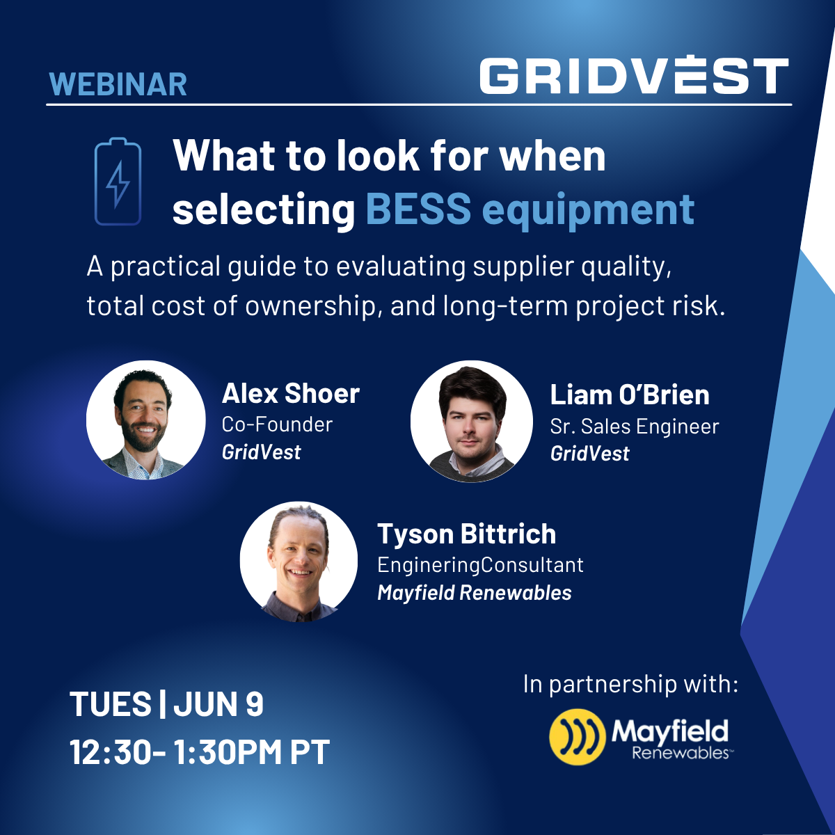 Webinar | What to look for when selecting BESS equipment