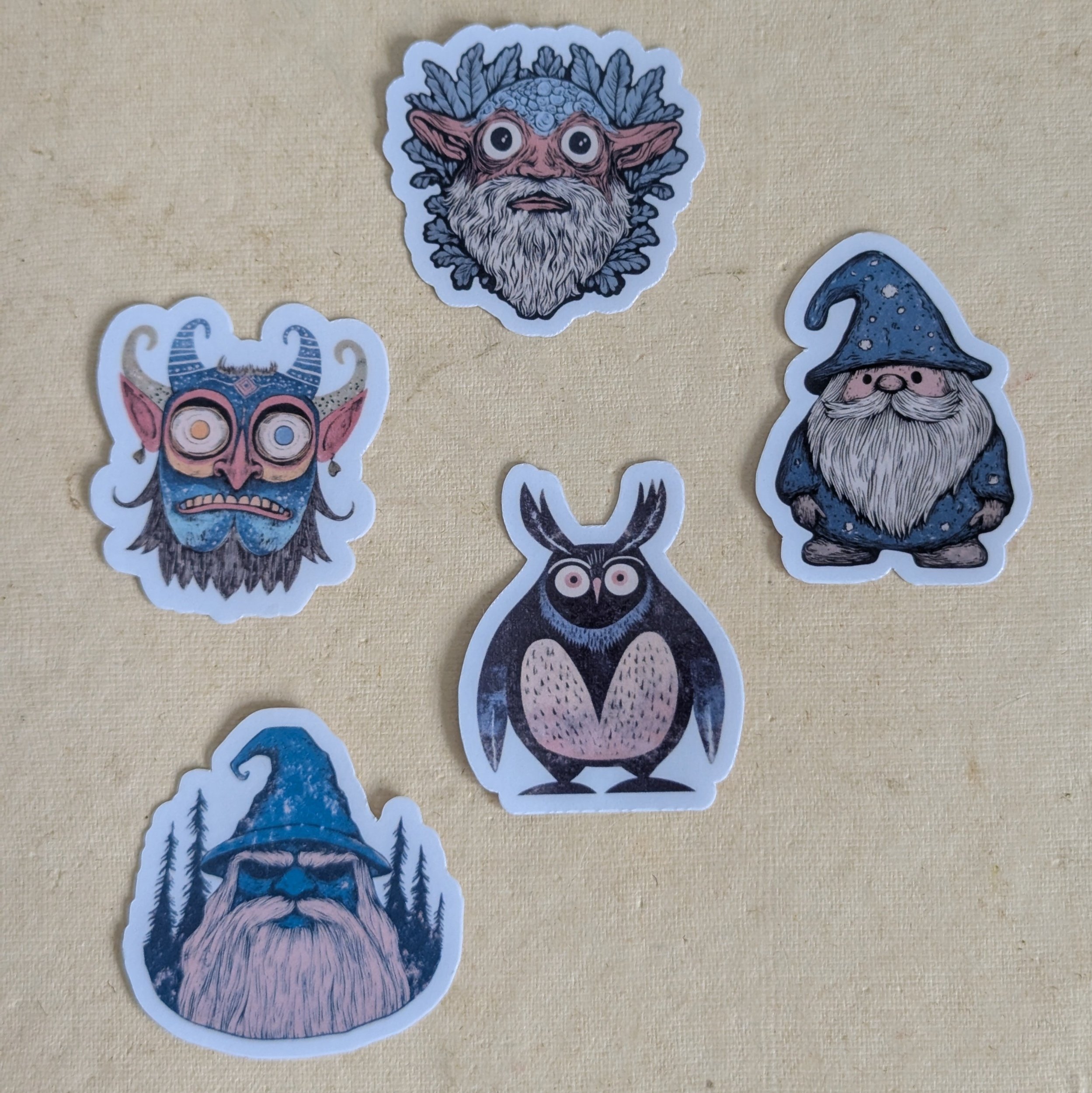 Scandi Gonk Sticker Set II