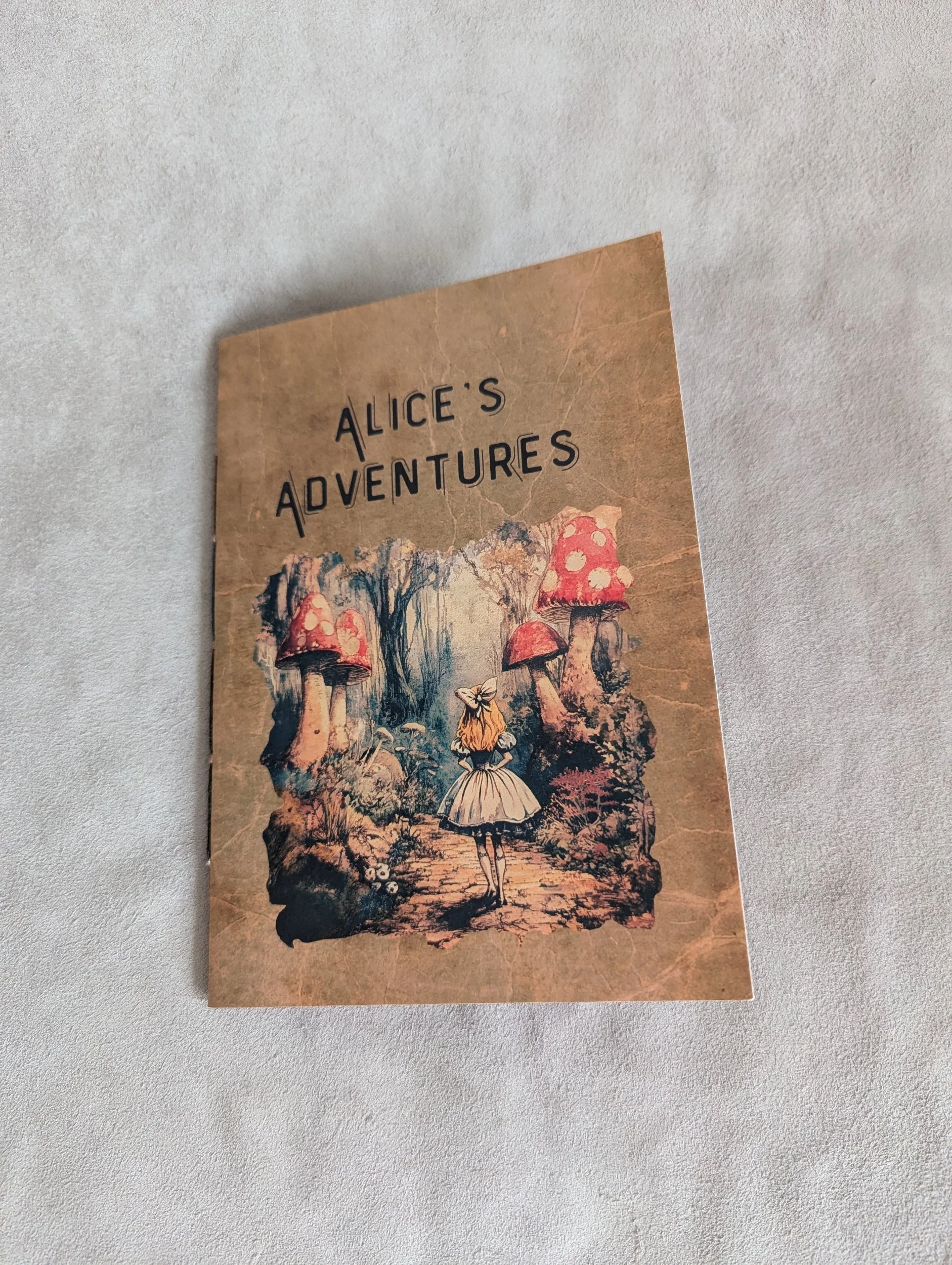 Alice's Adventures Printed A5 Journal