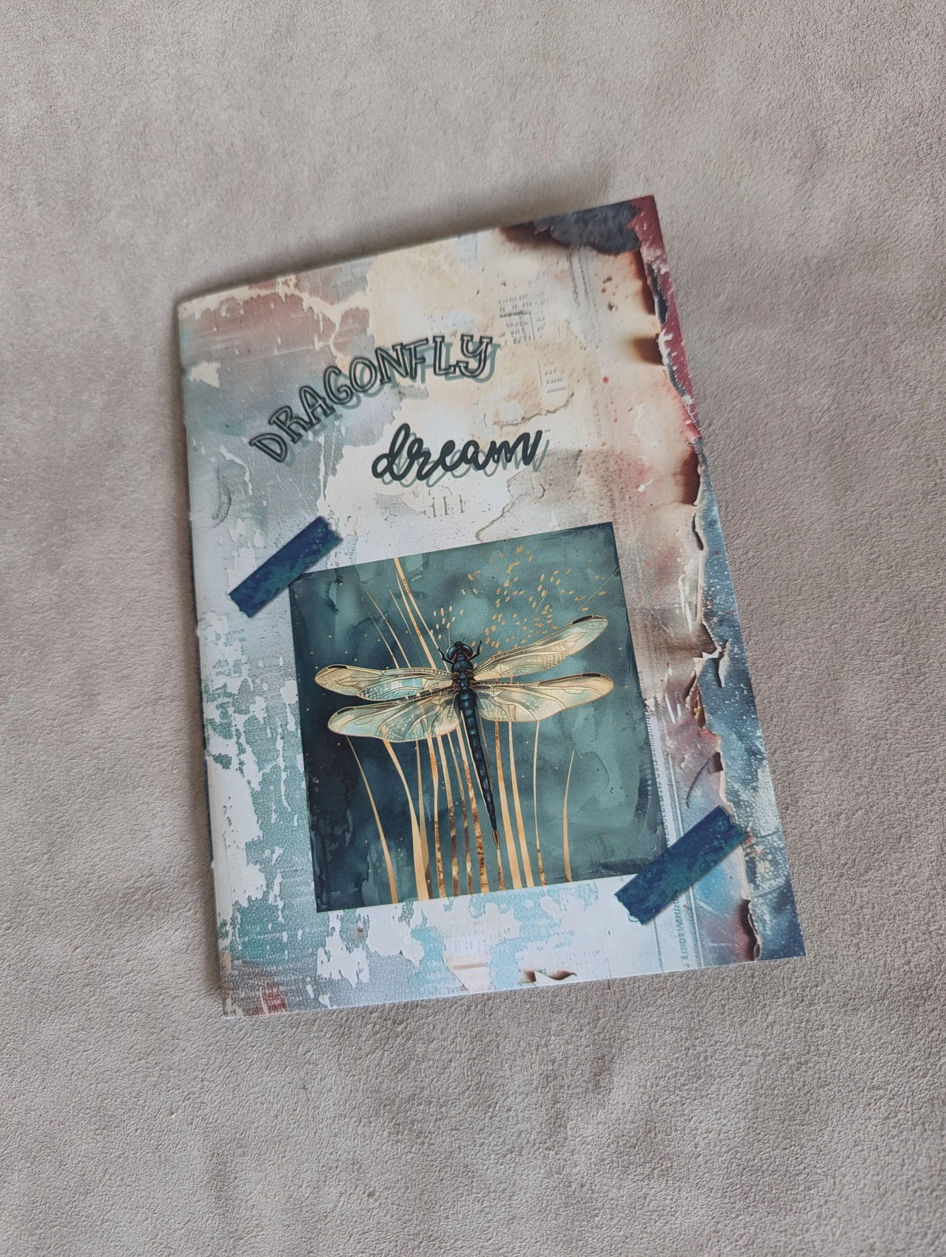 Dragonfly Dream Printed A5 Journal