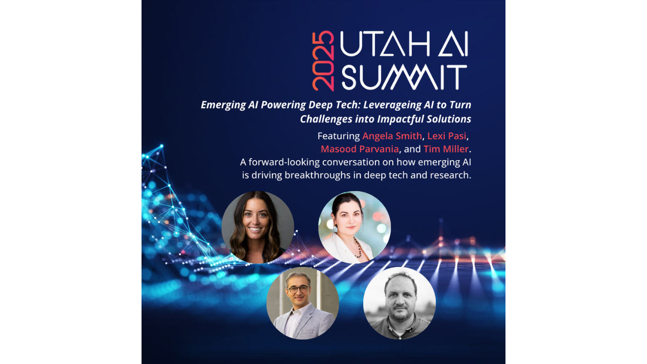 2025 Utah AI Summit: Emerging AI in Deep Tech Panel