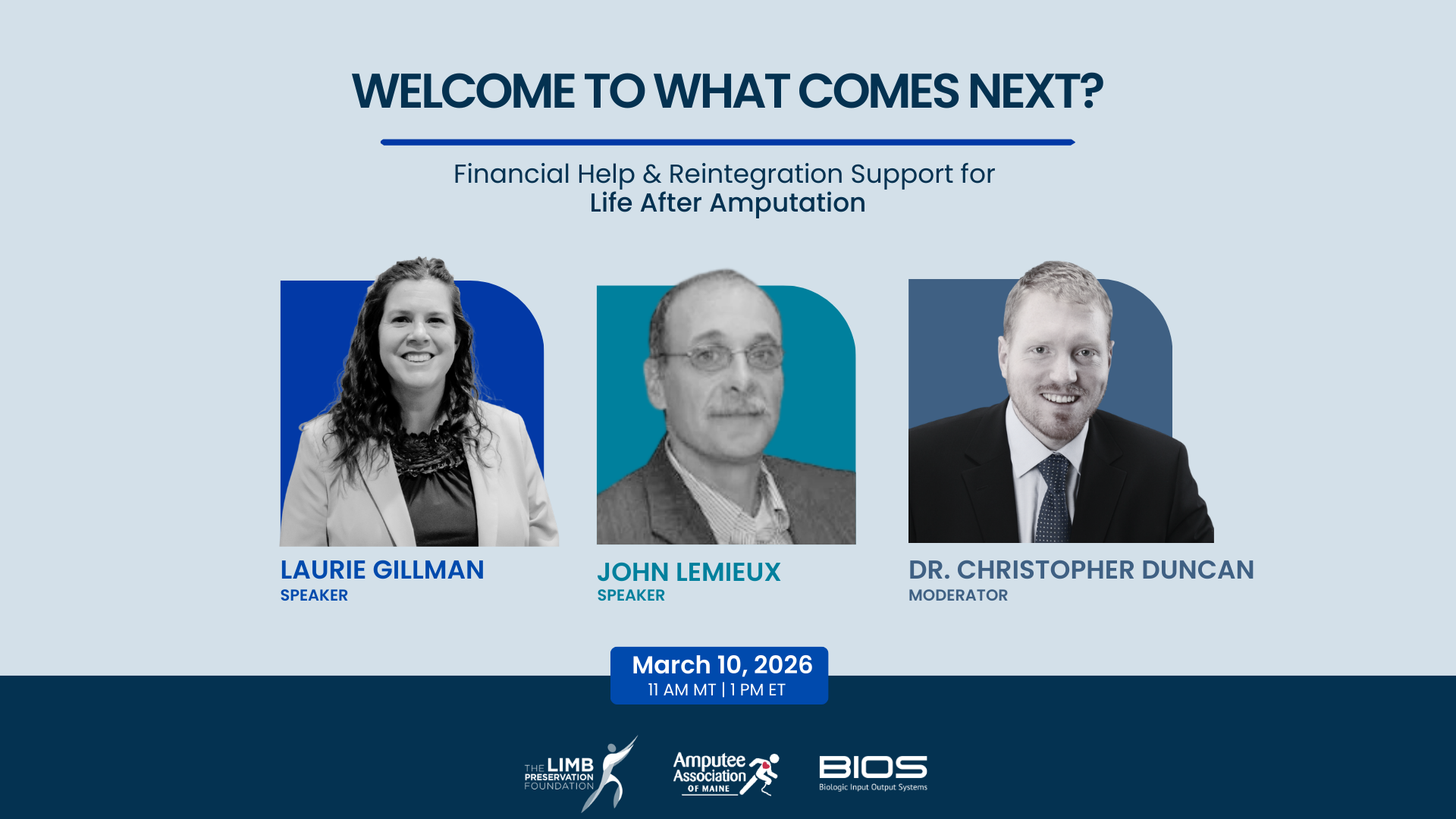 What Comes Next? Financial Help and Reintegration Support for Life After Amputation