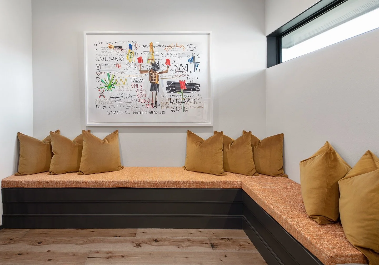 Art is never an afterthought here - it&rsquo;s the anchor.

Each piece chosen with intention, each frame a quiet statement. In this full-service transformation, art guided the palette, the mood, the rhythm of the space. It&rsquo;s not about matching 