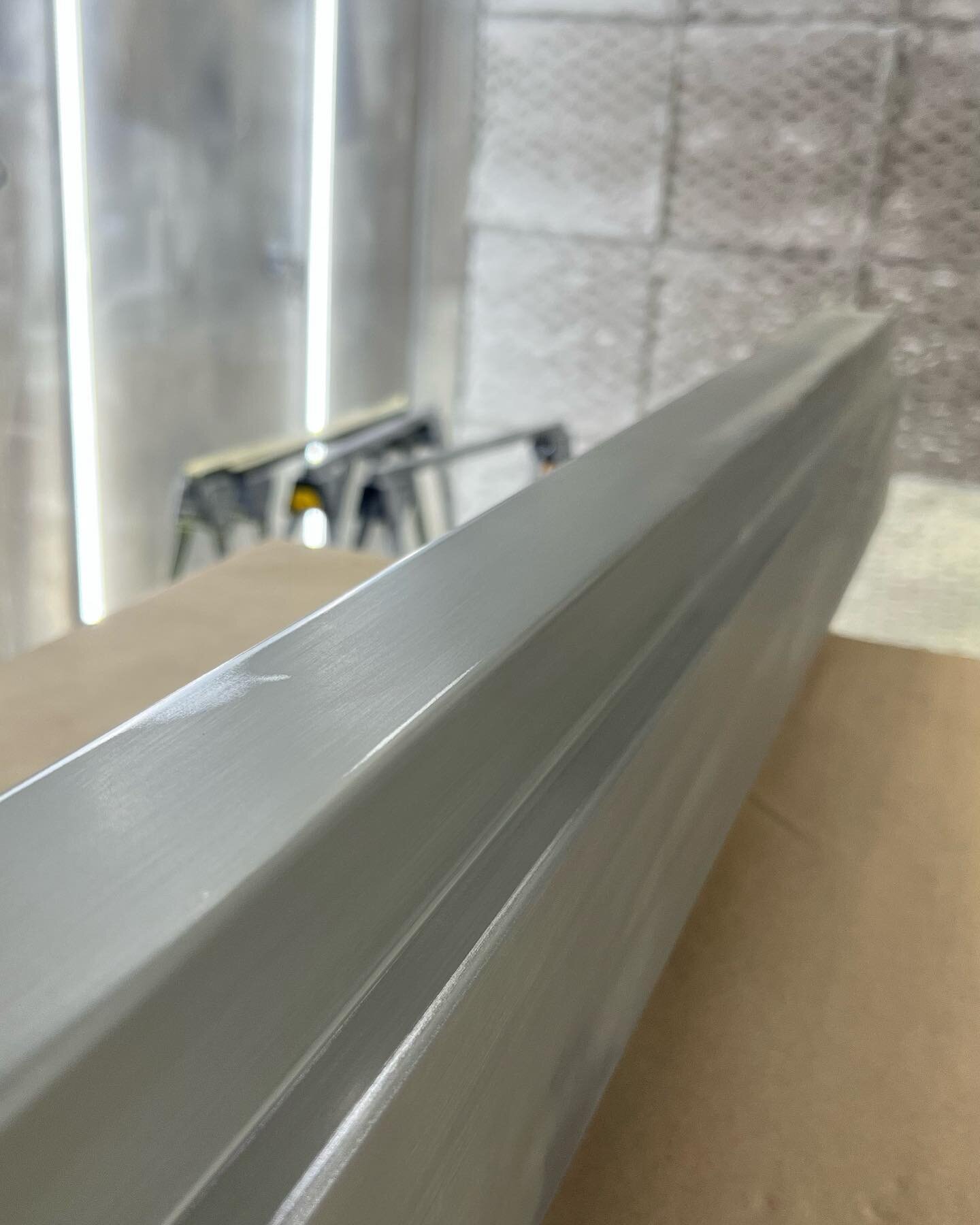 I feel like starting with such a clean surface is cheating! 
I do miss wood. 
But I don&rsquo;t miss making bamboo look like it isn&rsquo;t; As seen in photo 2. (Customer was fixated on using that substrate vs paint grade.  Glazed for days 🥳)
Not my