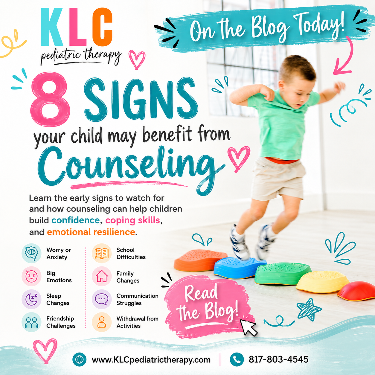8 Signs Your Child May Benefit from Counseling | Child &amp; Teen Therapy