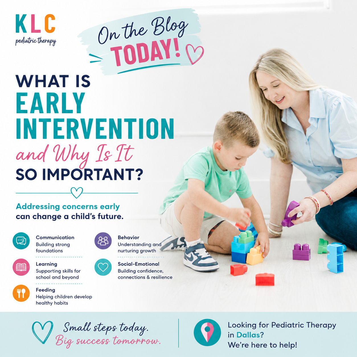 early intervention speech therapy