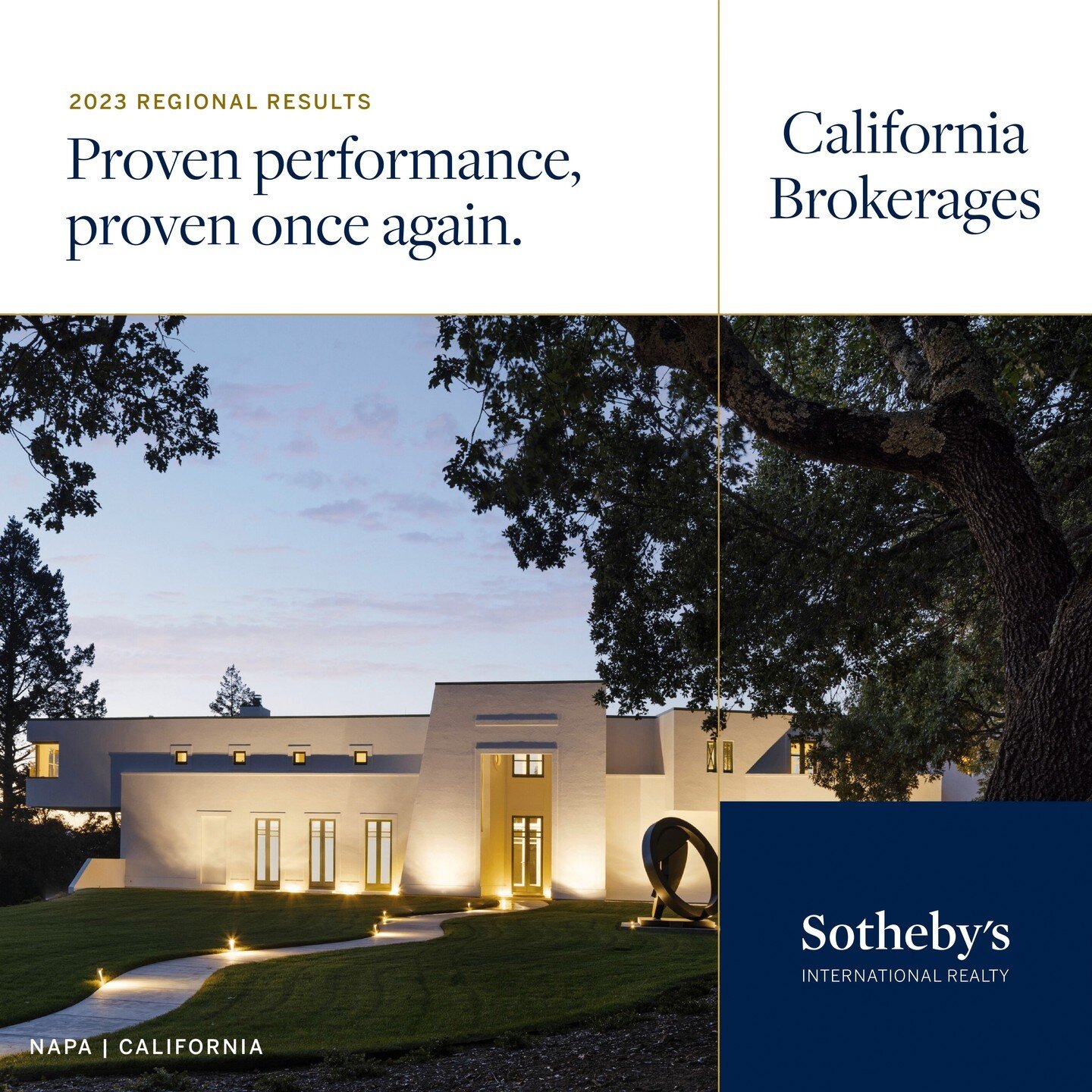 Together in 2023, Golden Gate Sotheby&rsquo;s International Realty, alongside our Sotheby&rsquo;s International Realty colleagues throughout California, achieved $20.2 billion in total sales volume and closed 11,791 transaction sides. The market isn&