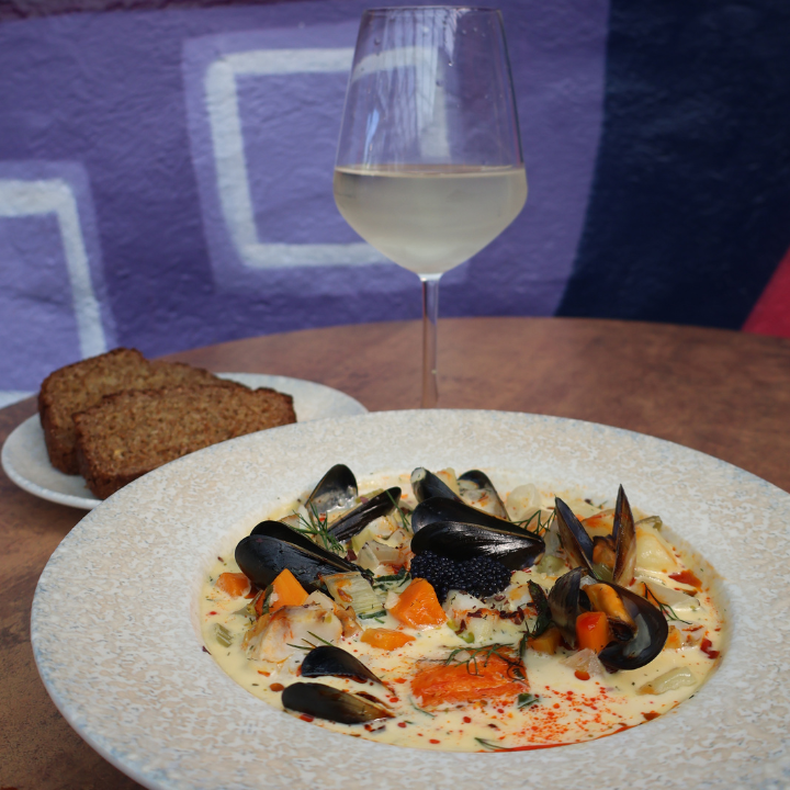 Best Seafood Chowder in Galway