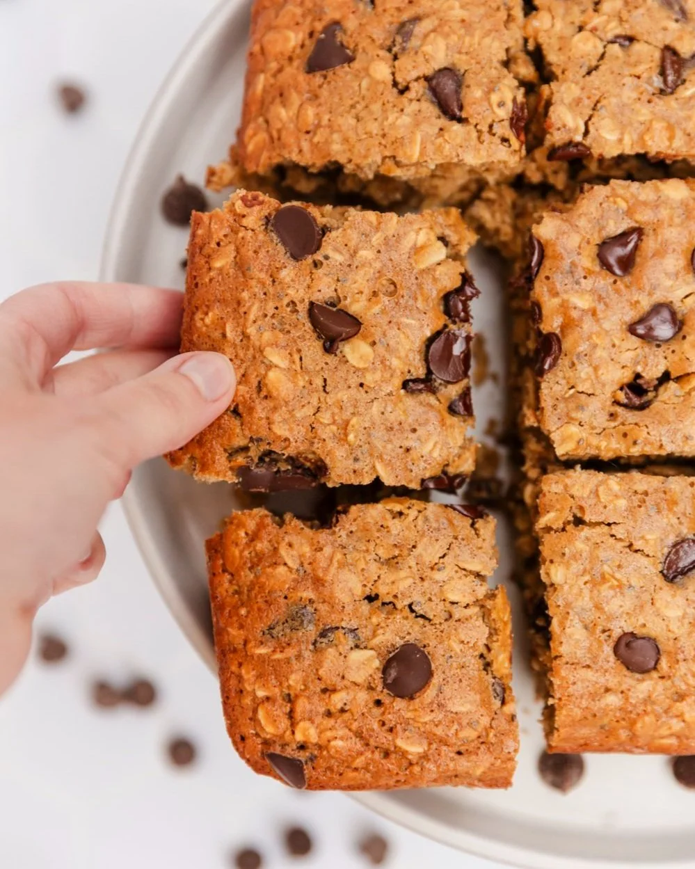 Chocolate Chip Cookie Baked Oats