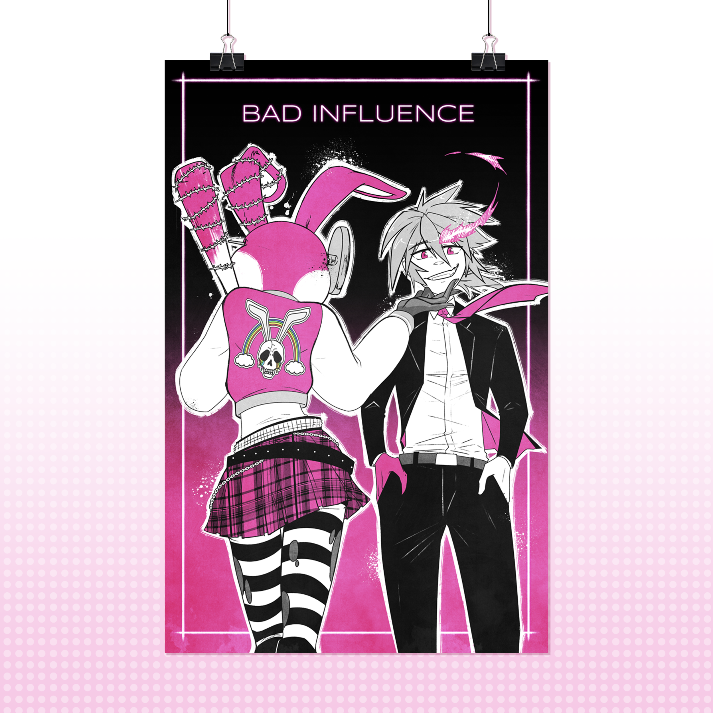 Bad Influence Print