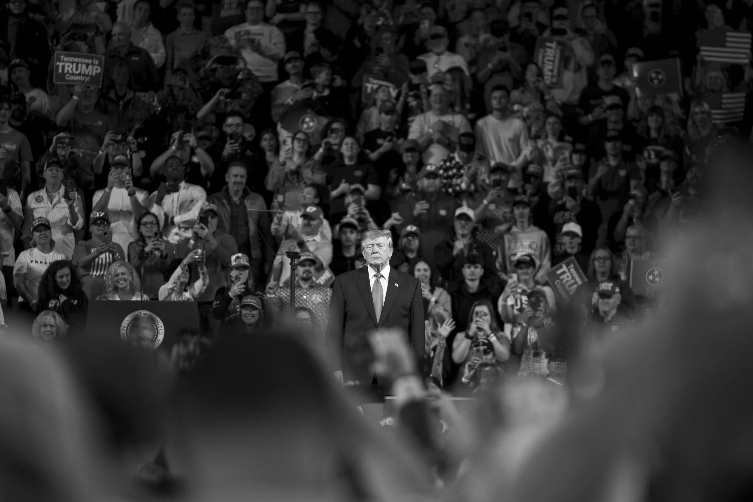 In Pictures: Trump's Visit to Clarksville