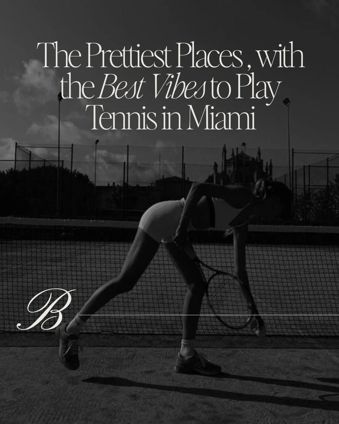 Looking for the best places to play tennis in Miami? These courts aren&rsquo;t just for the game, they&rsquo;re some of the prettiest places to play in the city. 
Every match feels like a little escape, where the setting is just as memorable as the s