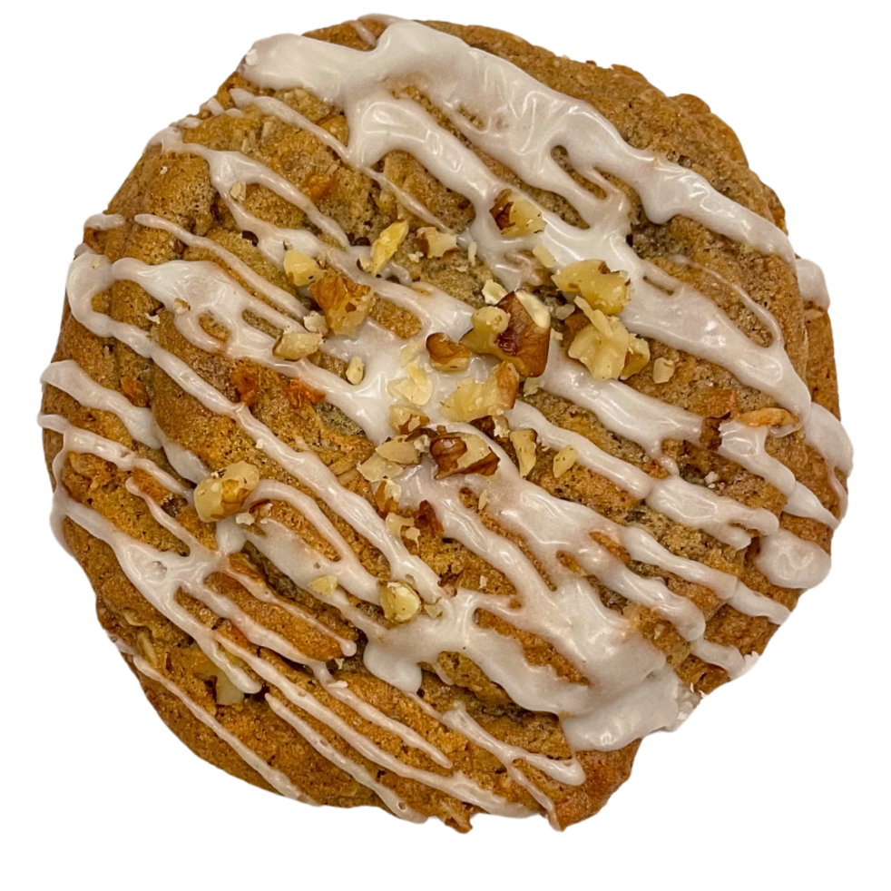 Chocolate cookie with white chocolate chunks