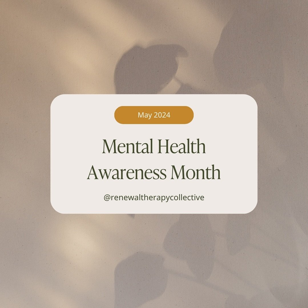 May is mental health awareness month! This month and every month, take time to prioritize your mental health!
 
#renewaltherapycollective #mentalhealth #therapy #therapistsofinstagram  #washingtontherapist #wenatcheetherapist #wenatchee #wenatcheeval