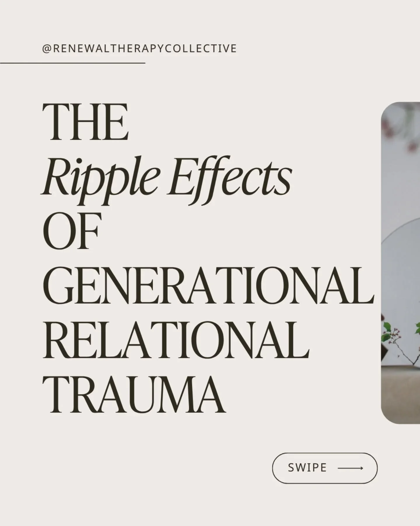 Did you know that trauma can be passed down through generations? And not even just from our parents, but from our grandparents and great-grandparents. 
As you think about your family history, are there any hardships that your ancestors endured? Thes