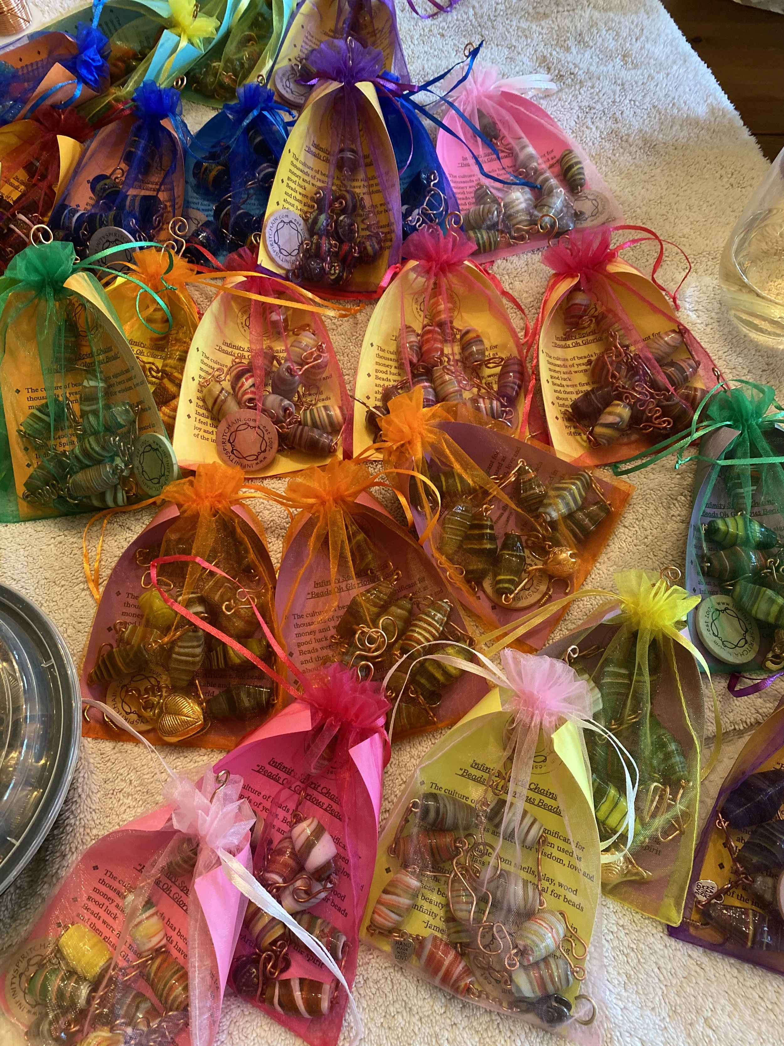 Spirit chains getting ready to go into the wild