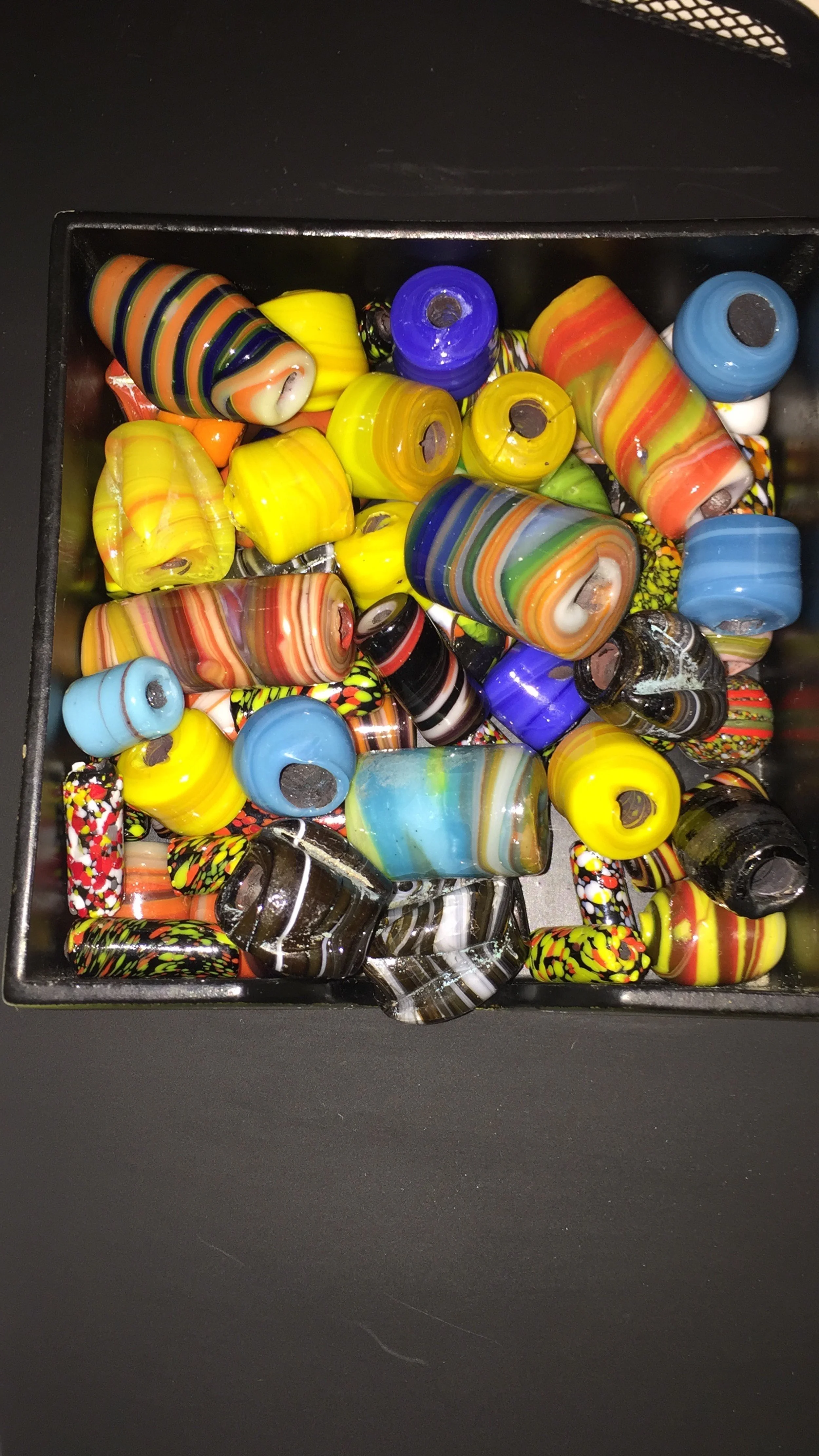 Some beads are much shinier than others...just saying
