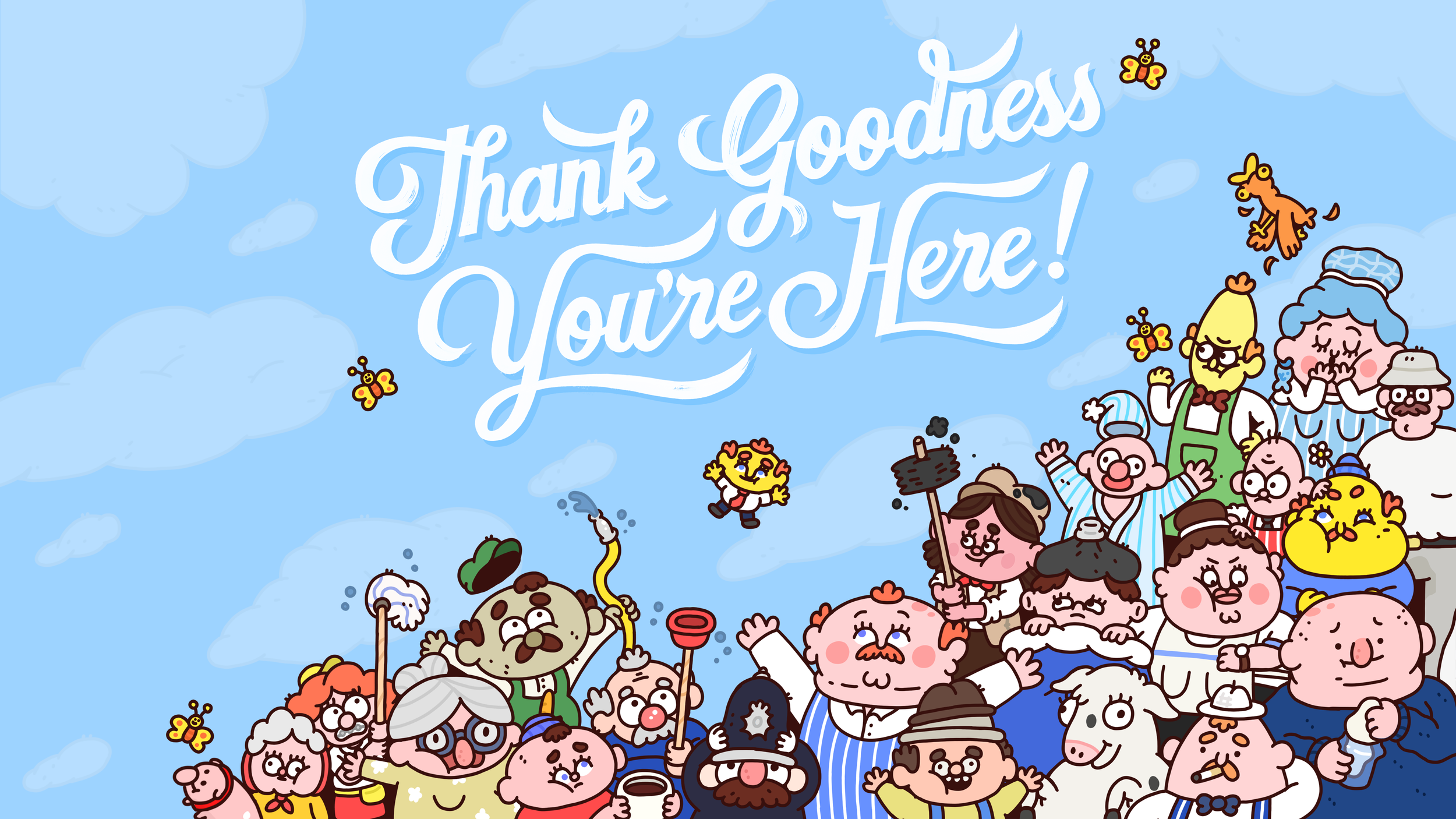 Thank Goodness You're Here Review: The Humor Slaps