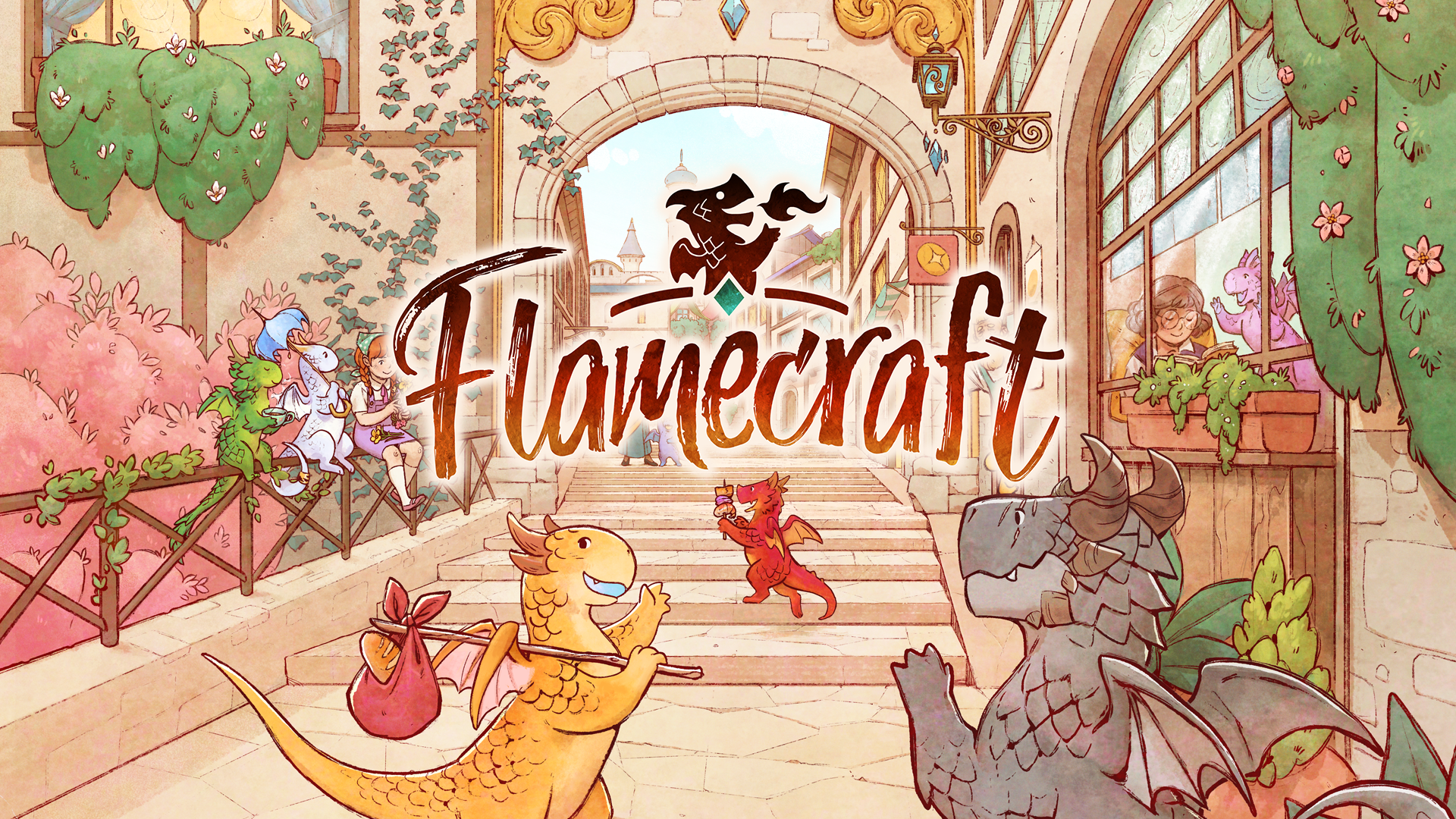 Adorable Strategy Board Game with Dragons, Flamecraft, is Going Digital