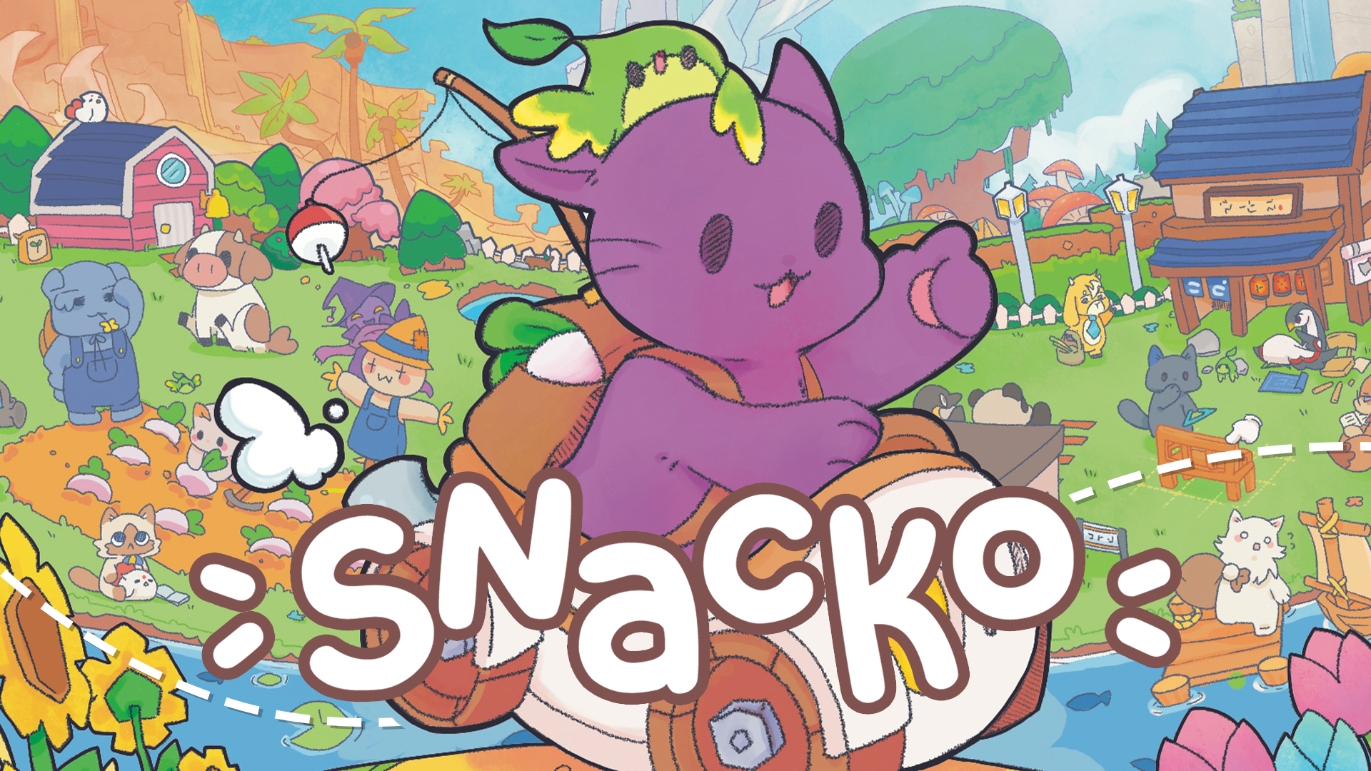Cozy Adventure Game Snacko Has Just Launched Into 1.0