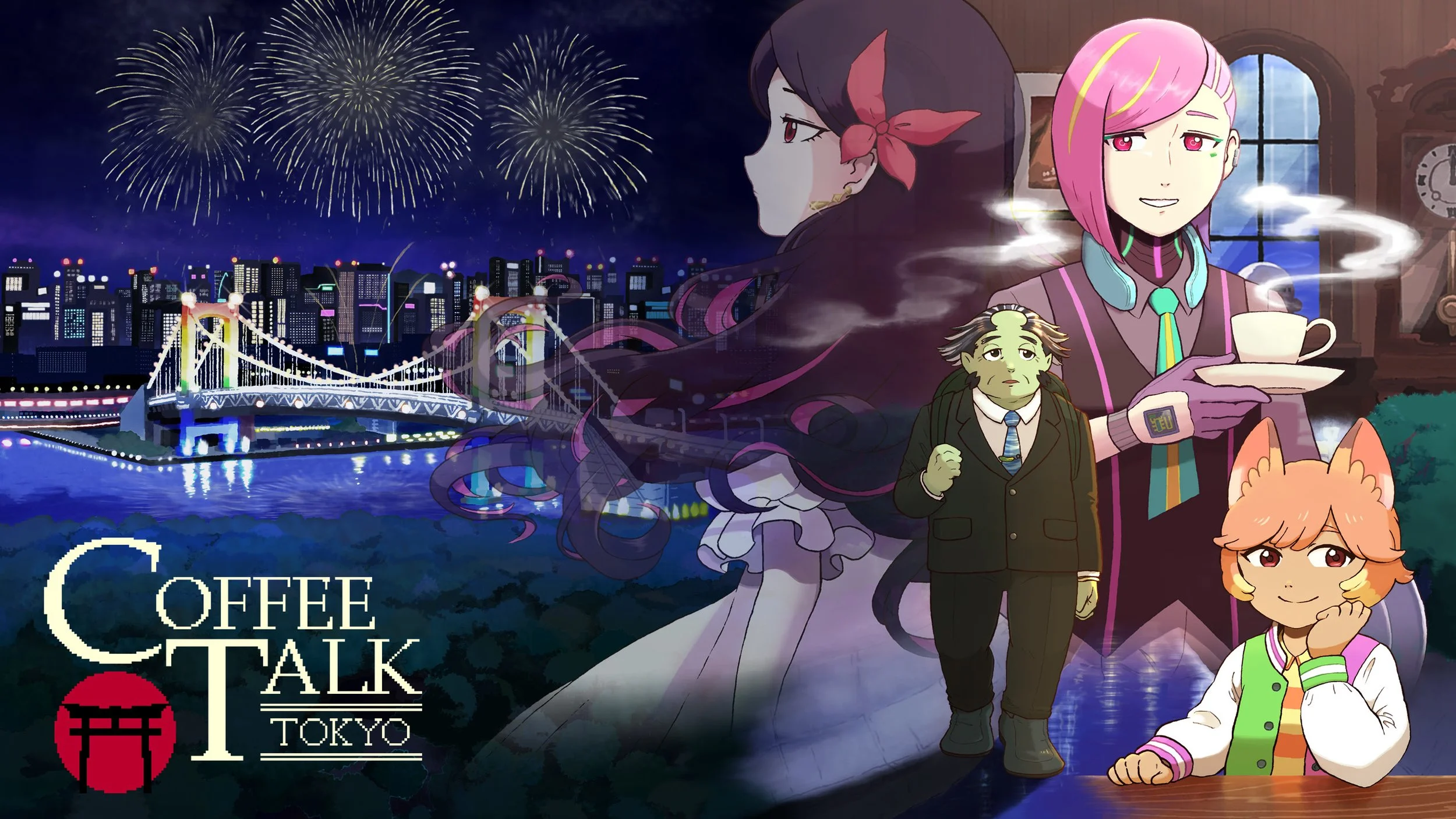 Coffee Talk Tokyo Launches Demo on Steam Today