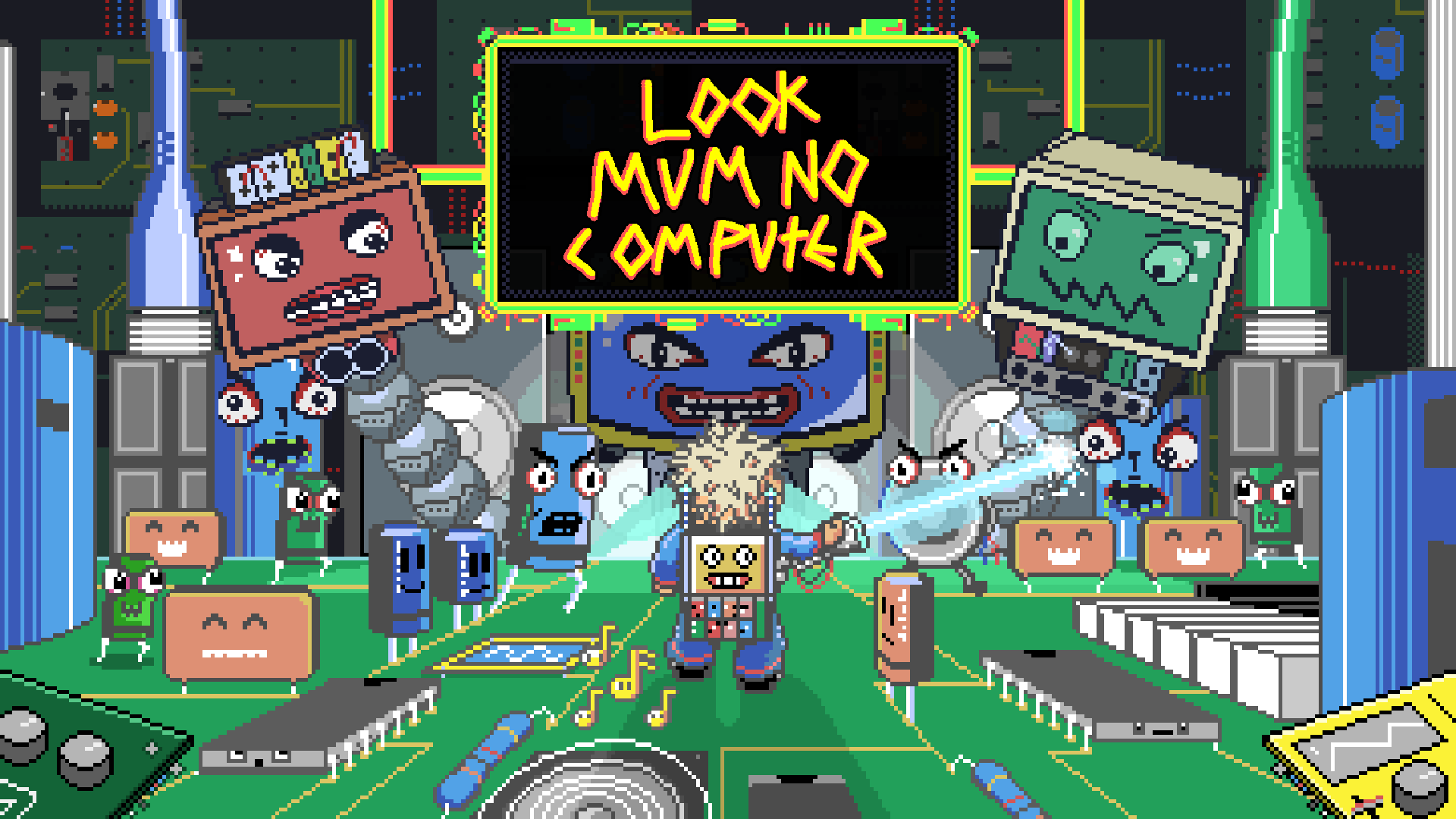 Twin-Stick Shooter Look Mum No Computer Launches on PC July 24th