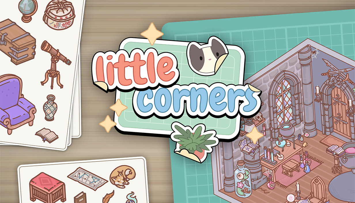 Decorate a Beautiful Sticker Book in Upcoming COzy Game Little Corners