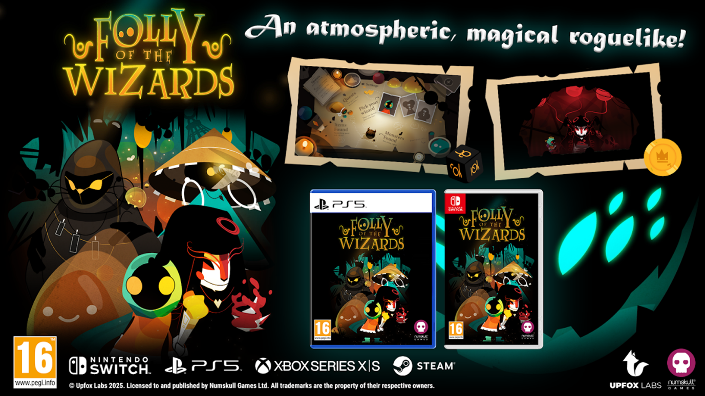 Get Up to Wizardy Mischief in 2D Action Roguelike Folly of the Wizard Coming Later This Month