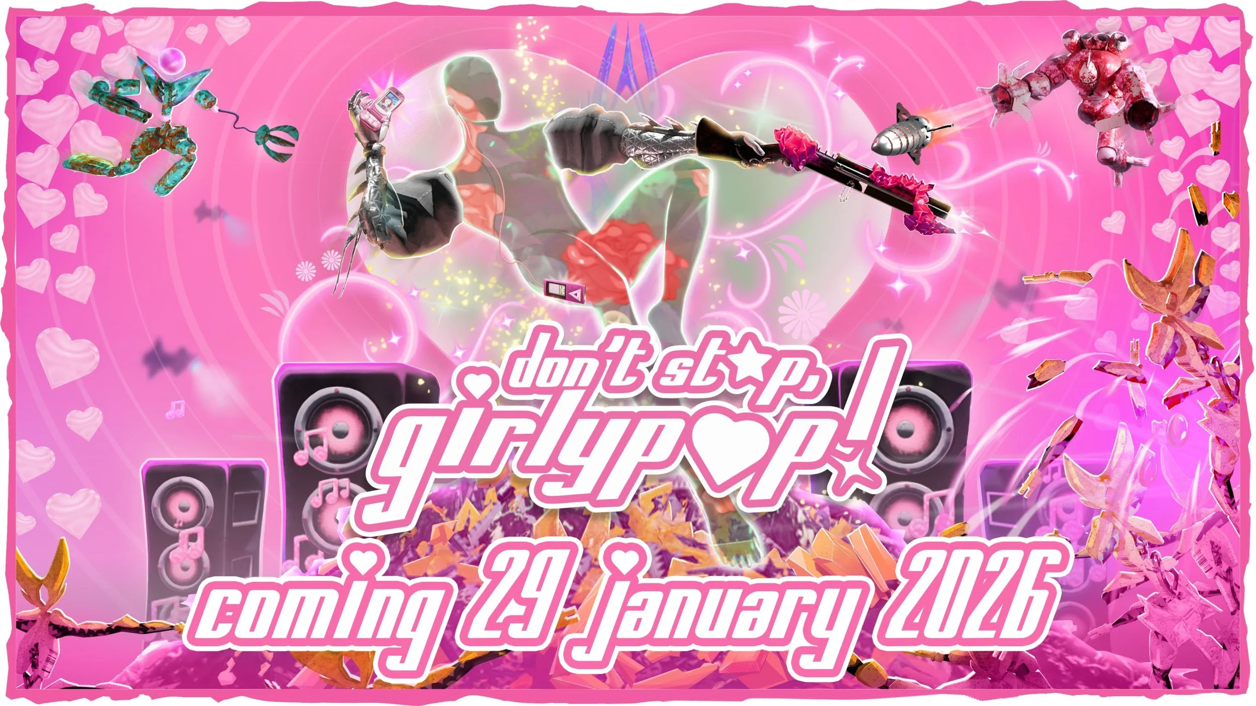 Y2K Arena Shooter  Don't Stop, Girlypop! Just Got a January 2026 Release Date