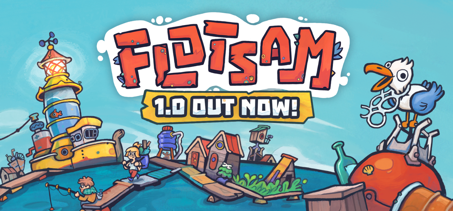 Post Apocalyptic Town-Builder Flotsam Launched Into 1.0 Today