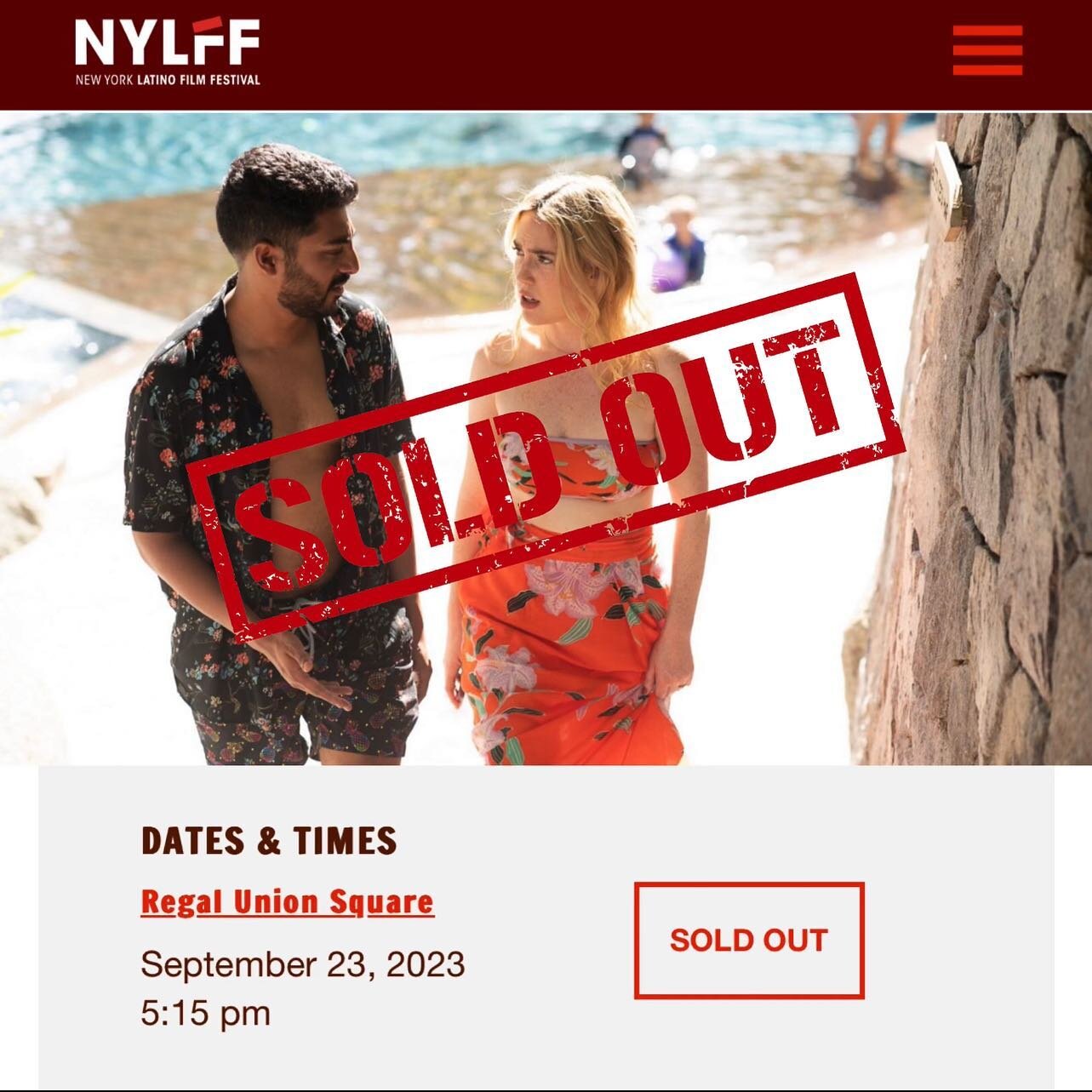 So excited for our SOLD OUT East Coast Premiere @nylatinofilmfestival tomorrow!

YOU, ME &amp; HER
@2handsproductions @irreversible_pictures

@selinaringel @teshrajan @heysydneypark @mariannaburelli @robaguire @sibleyface @annawillgram 

Writer @seli
