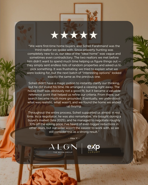 ⭐️⭐️⭐️⭐️⭐️ Client Love: Alex Y.