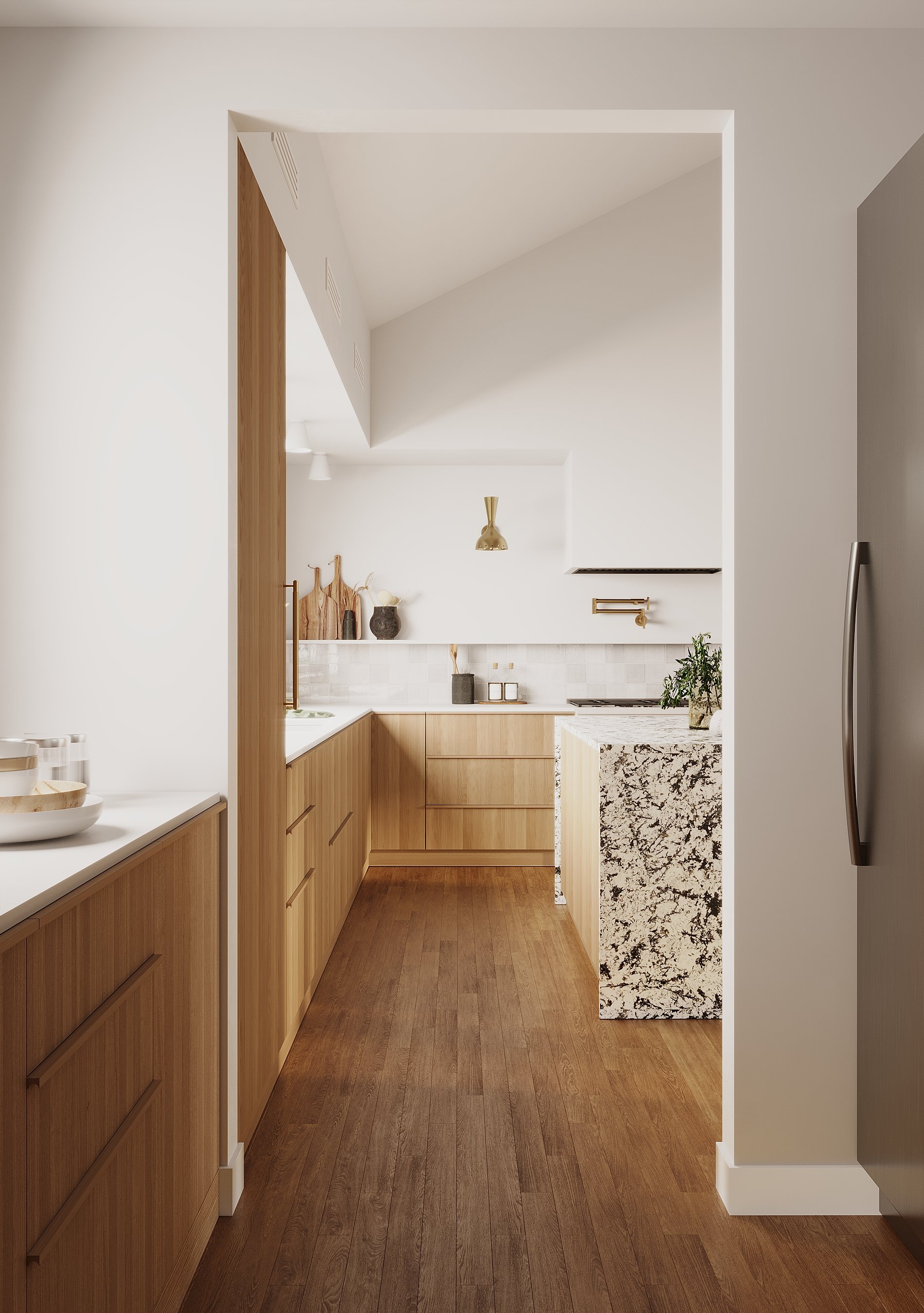 Kitchen and Butler's Pantry