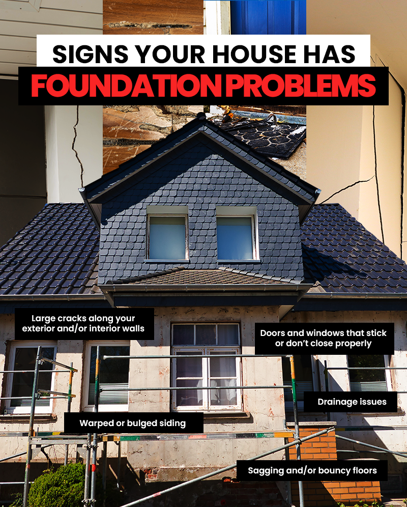 Don't Overlook These Signs of Foundation Problems on A House