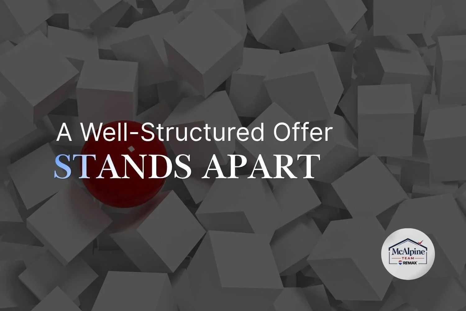Well-structured home offer concept showing how strategy helps buyers stand apart