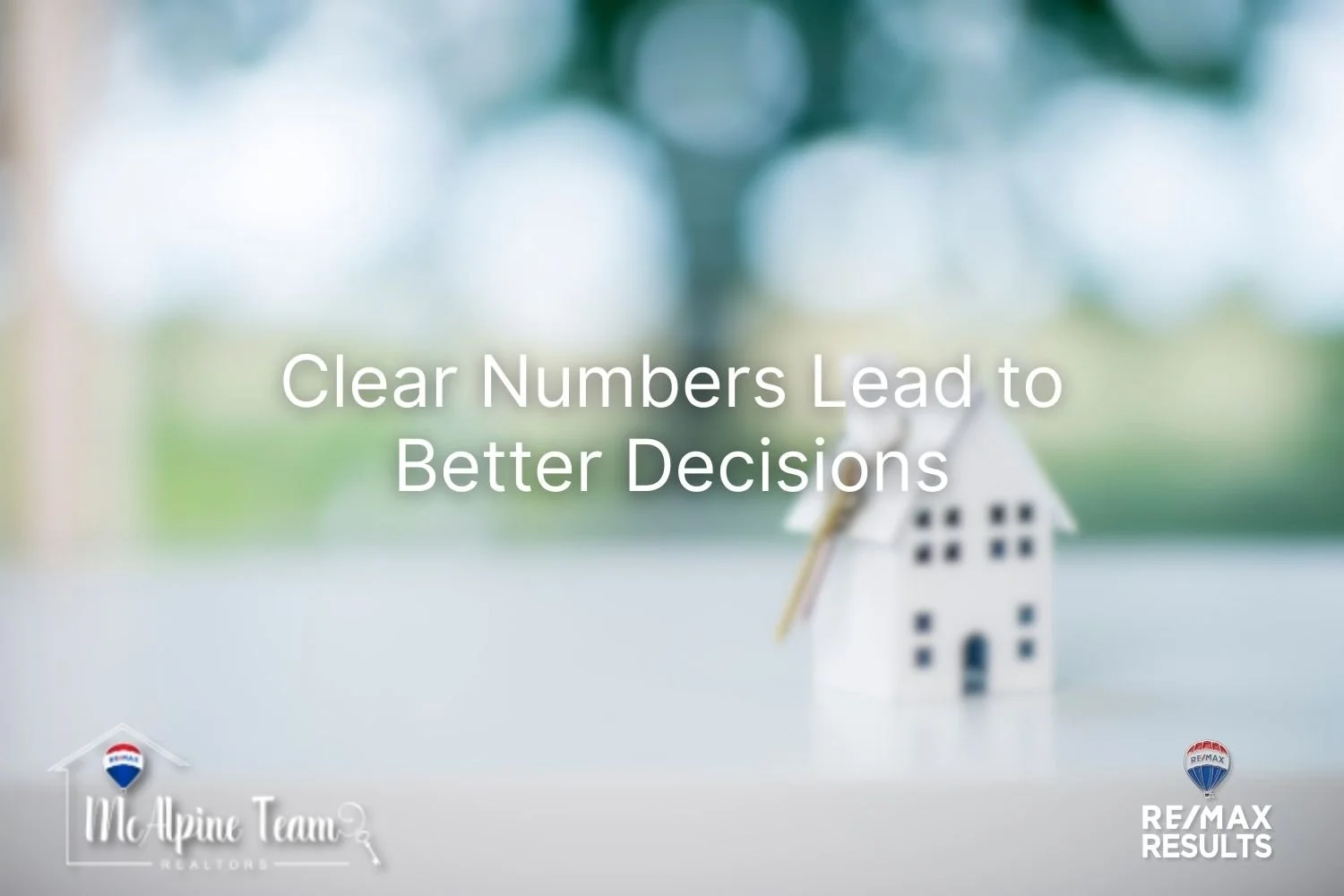 Graphic highlighting that clear financial numbers lead to better home buying decisions in Myrtle Beach