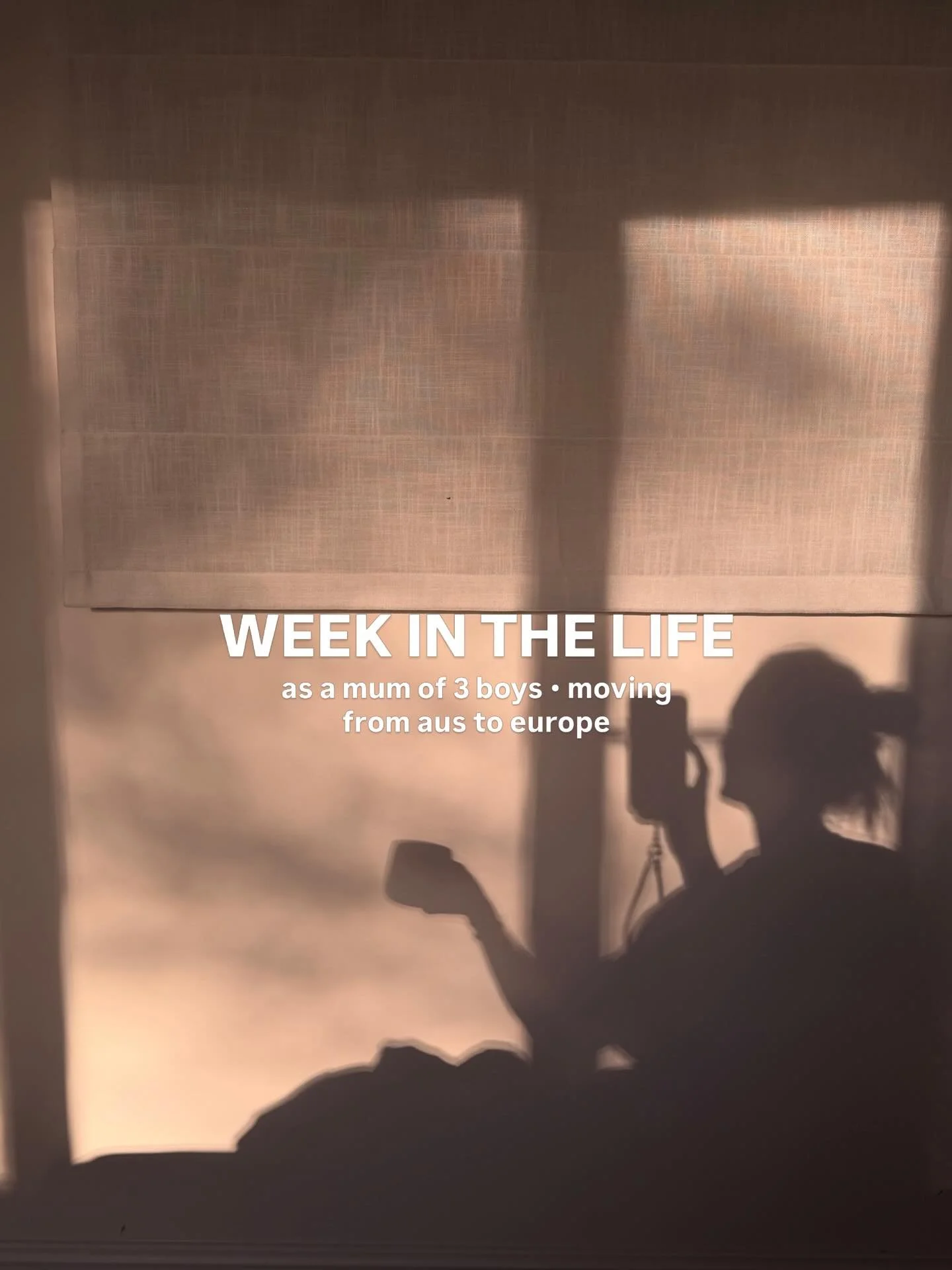 A week in the life of school holidays, photos shoots and getting the house ready for Airbnb. 

Not pictured: when I threw out some important documents for visas 🫠 luckily retrieved from the recycling the next morning unscathed 🤭😅