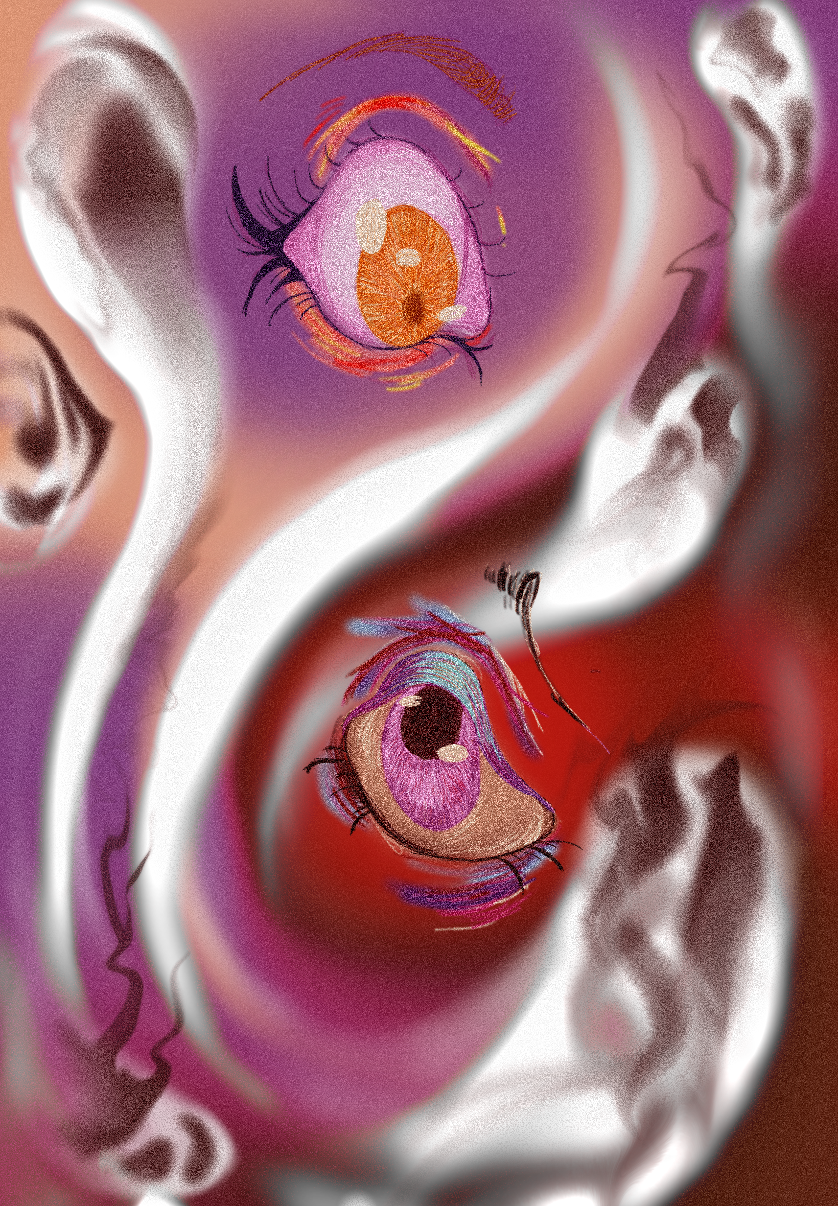 'void-grief' (v1, digital - procreate)