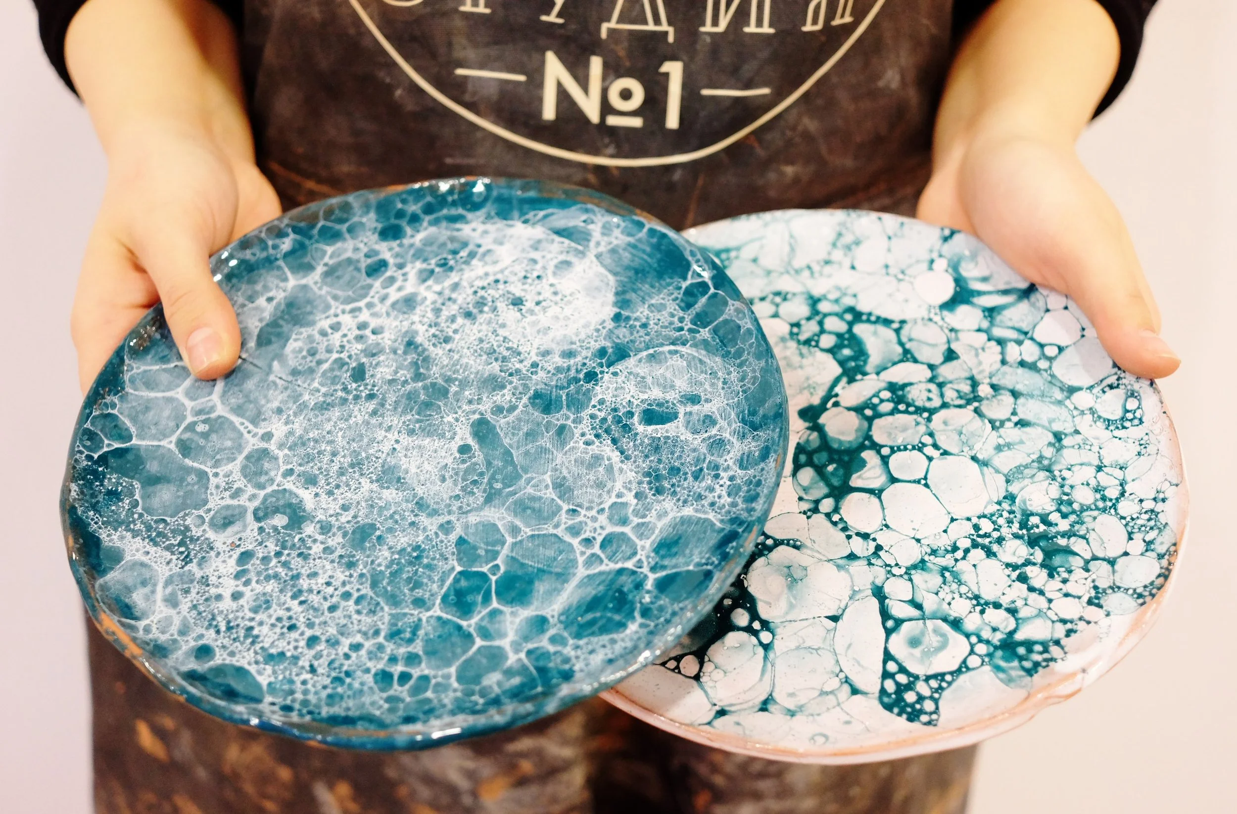 Clay plates handmade