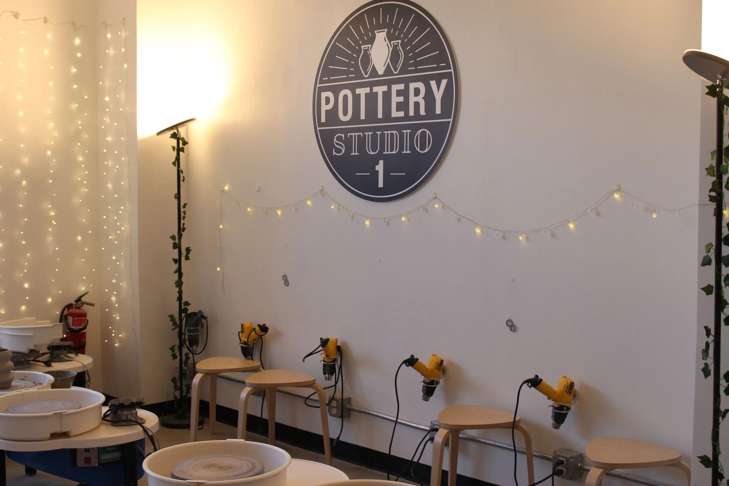 pottery studio near W 2nd Street  