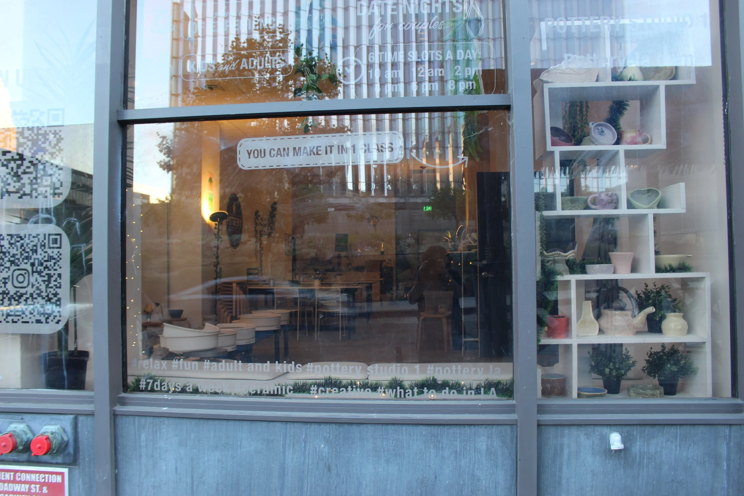 pottery studio Downtown Los Angeles