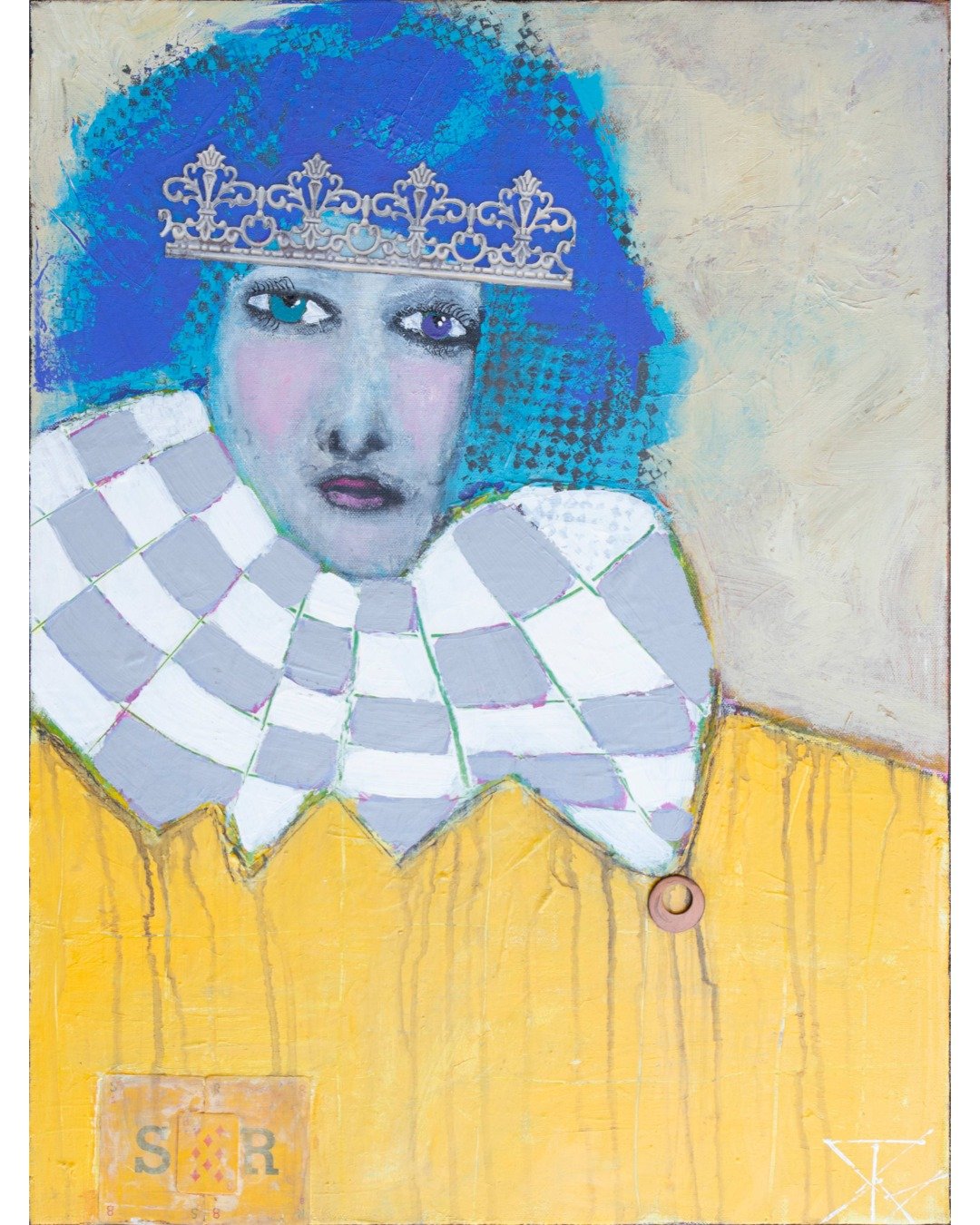 Meet Renee and view her brand-new works like these at Distillery 98 tonight from 6:00 to 8:00 p.m. for the "Distilled: An Artist Series" reception!

Selected 18" x 24" Paintings on Canvas:

1 - Serious About Being Silly
2 - Don't 