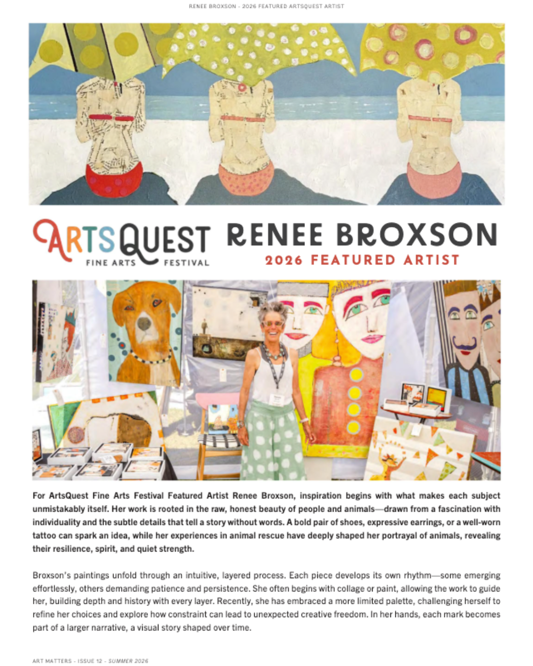 Renee Broxson Feature in #ArtMatters  Summer 2026 Publication-3.png