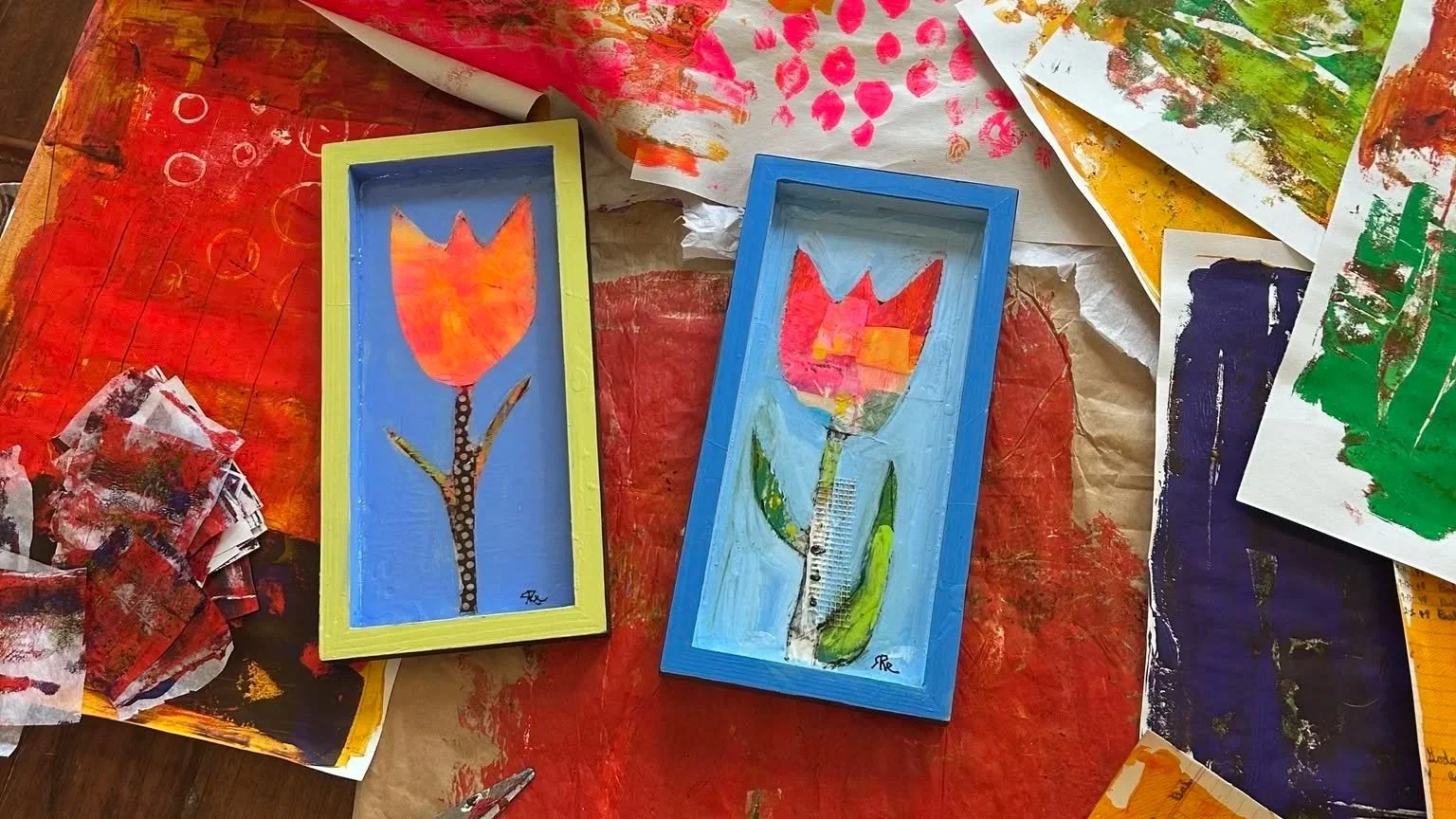 Layered Blooms Workshop