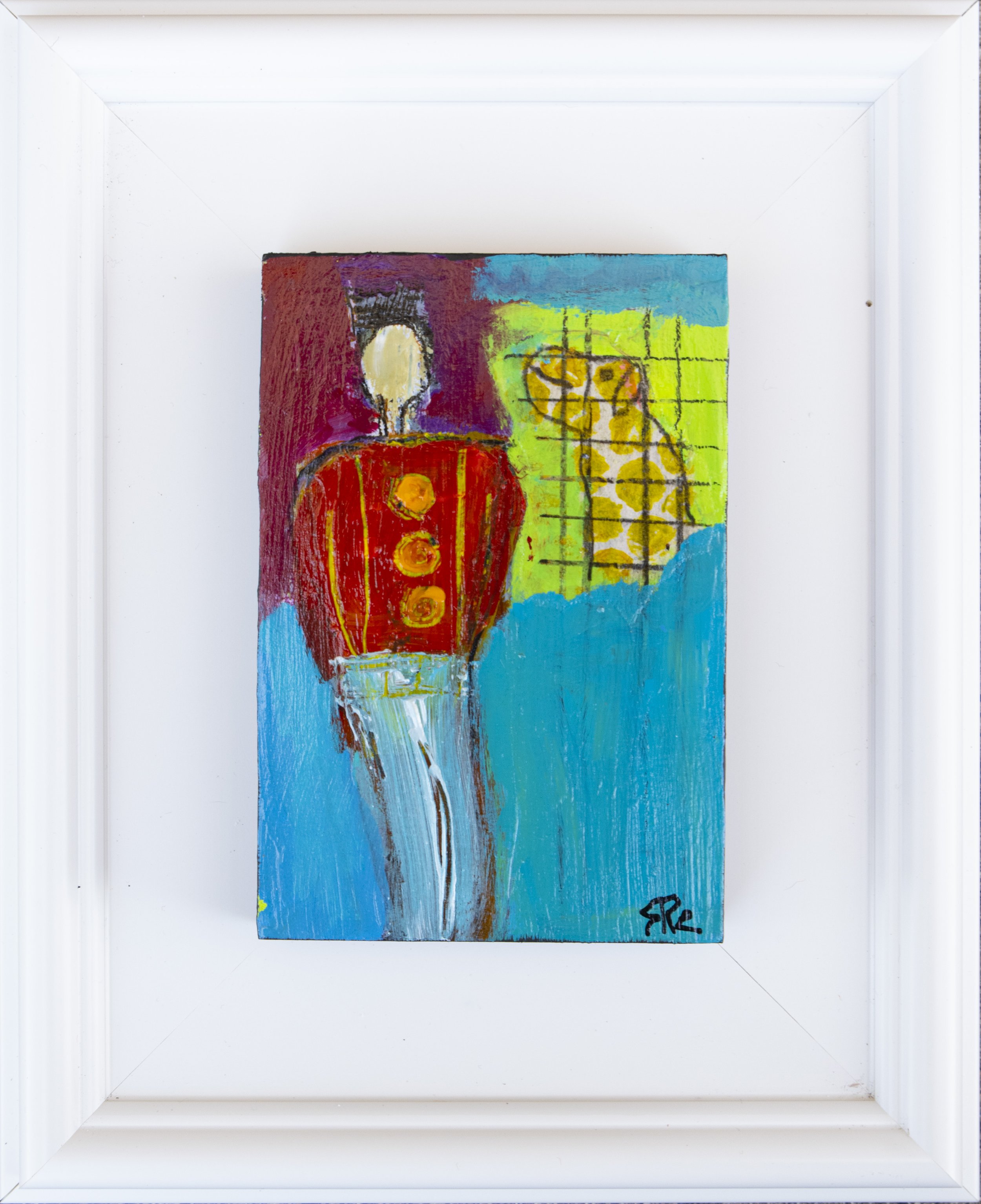 Look at the Doggie in the Window (Framed)