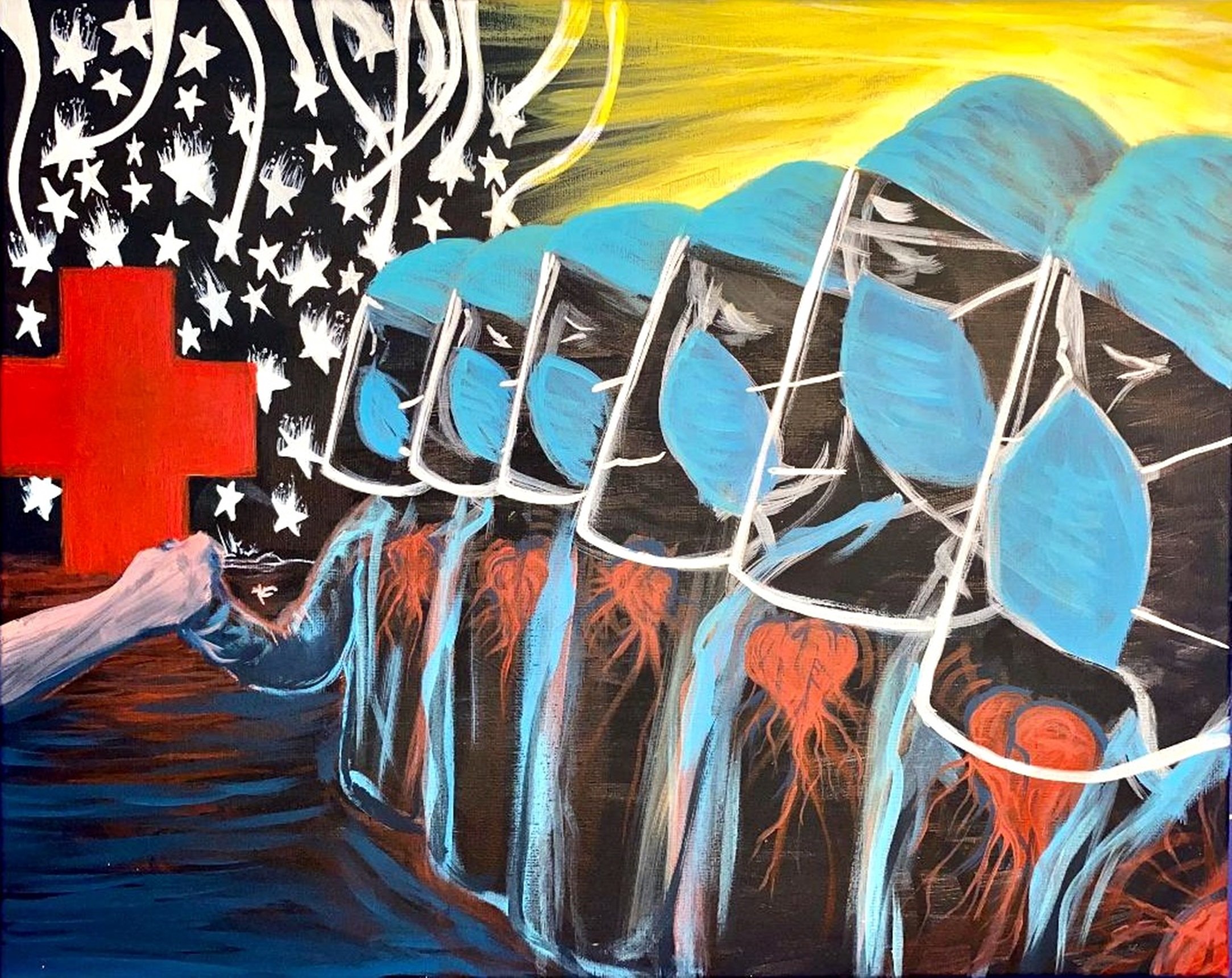 Heroes_Jordan E. Brooks_Acrylic on canvas 16x20in_2020.jpg