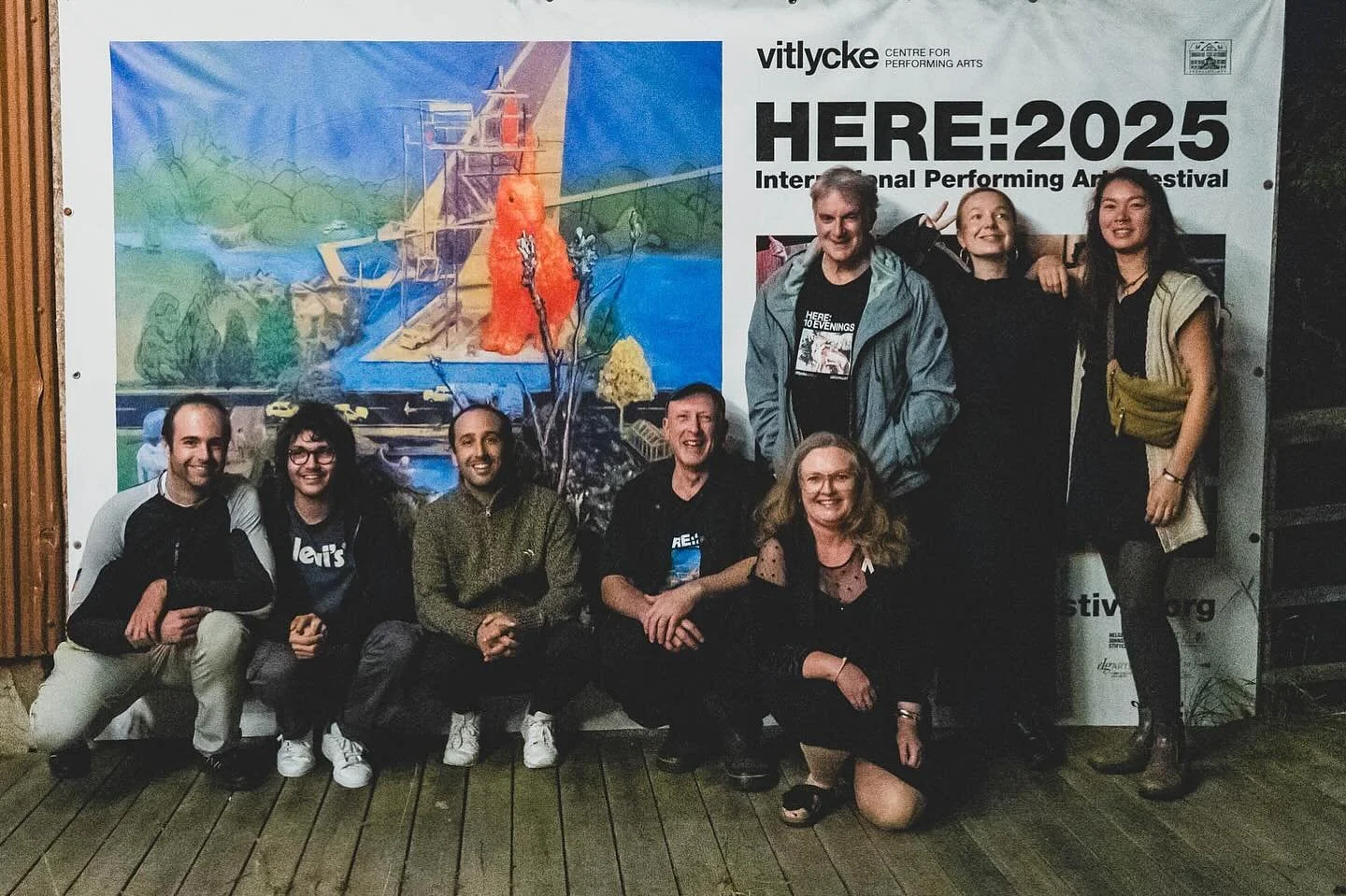 The crew of HERE:2025 wants to say something! 🔥

A HUGE thank you to everyone we&rsquo;ve met along the way during these three incredible weeks. Your energy, presence, and stories made it all unforgettable. 🙏

Best regards from us: &hearts;️

Franc