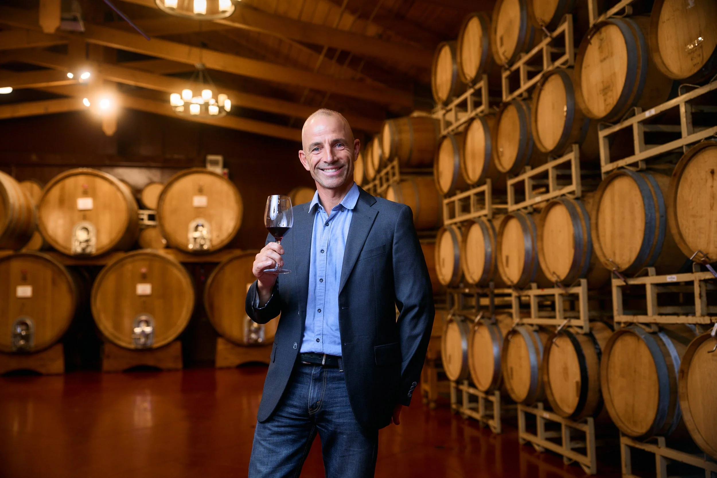Arnaud Debons, winemaker at Temecula’s Ponte Winery & BOTTAIA Winery