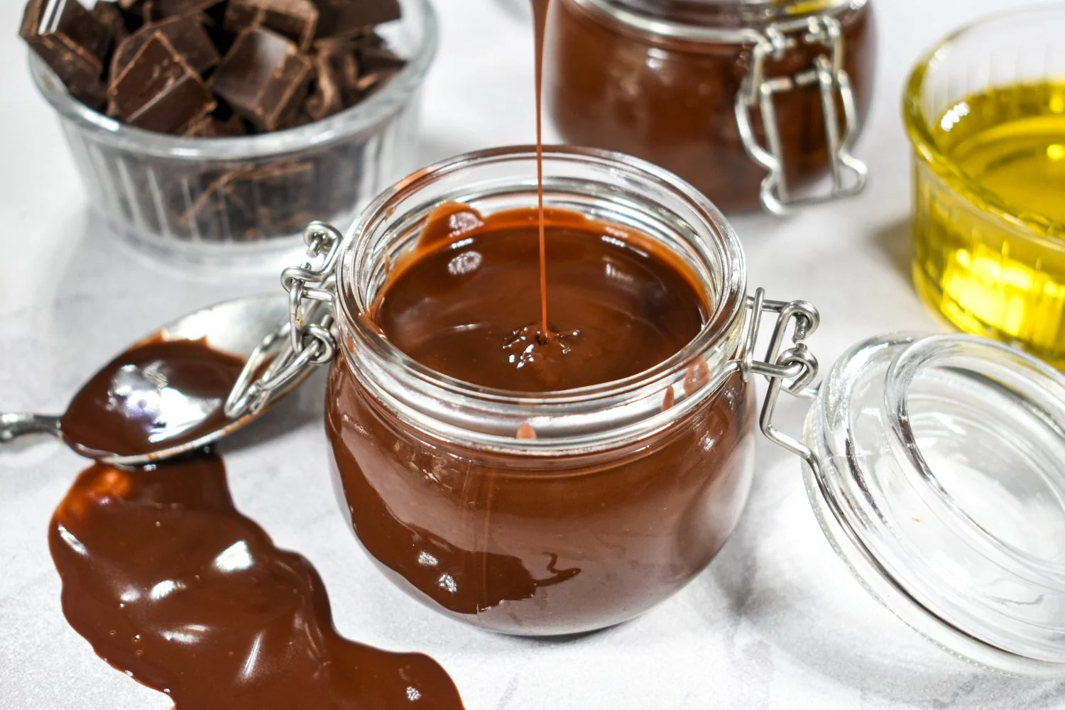 Dark Chocolate and Olive Oil Ganache Recipe