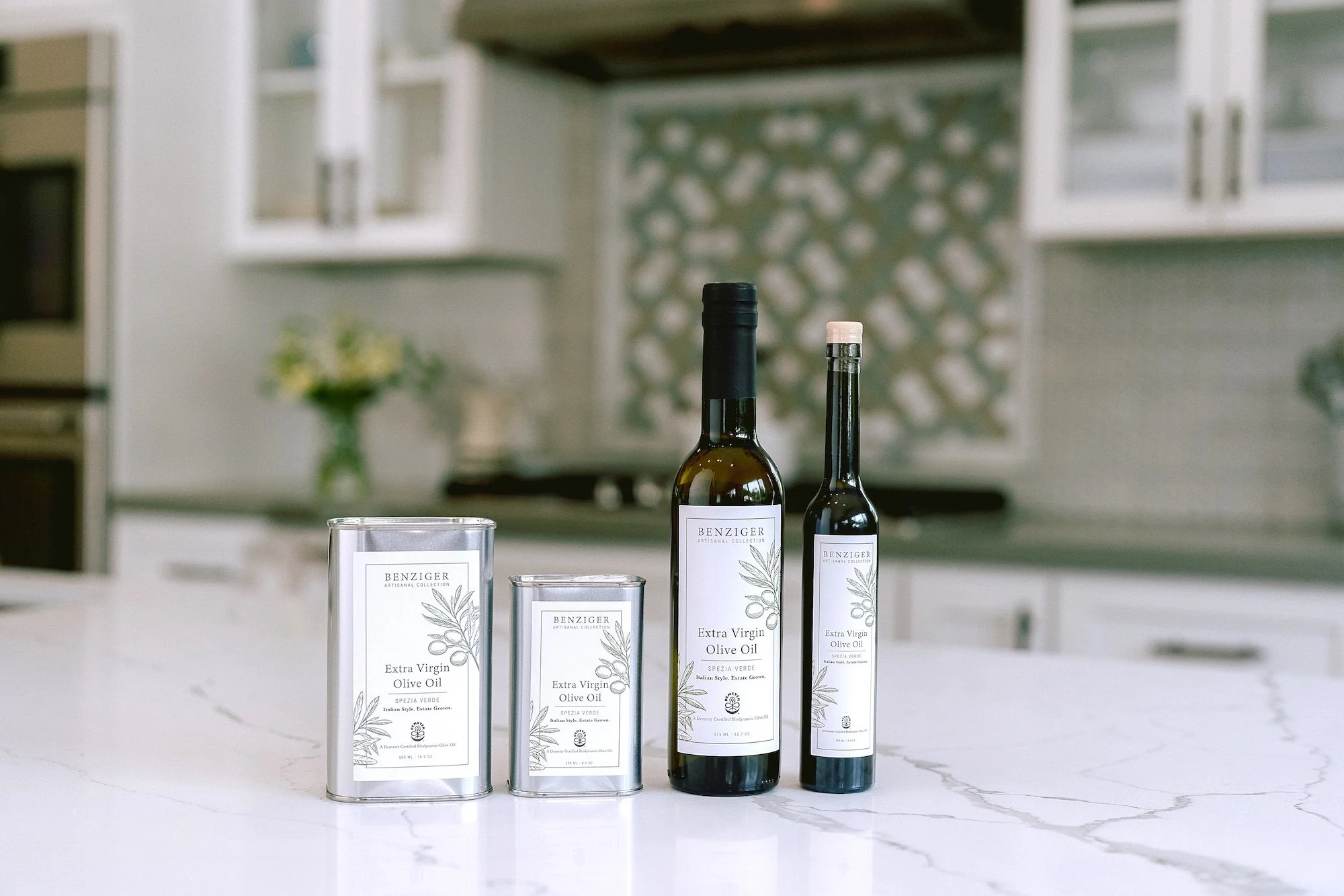 Benziger’s olive oil collection